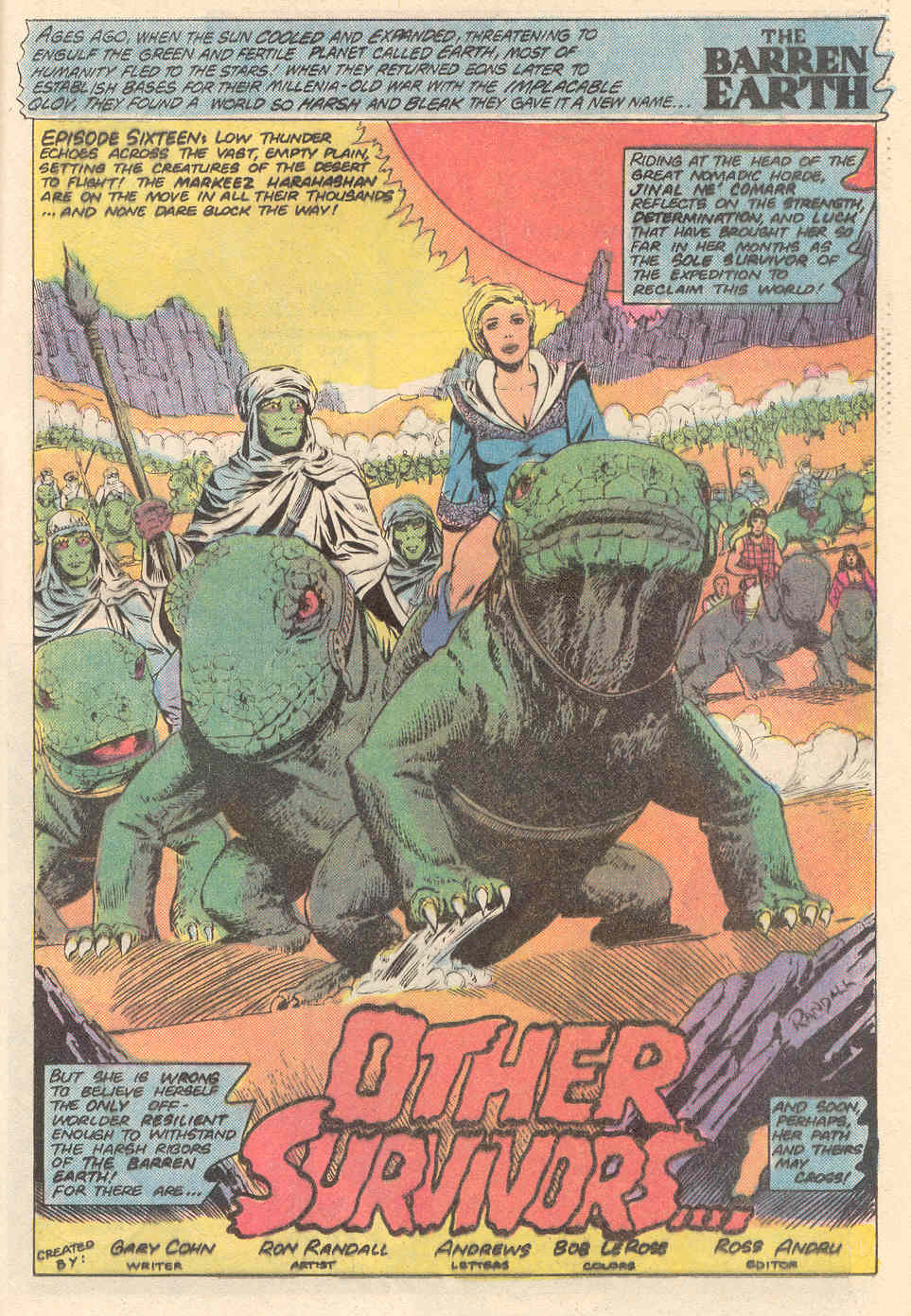 Read online Warlord (1976) comic -  Issue #81 - 19