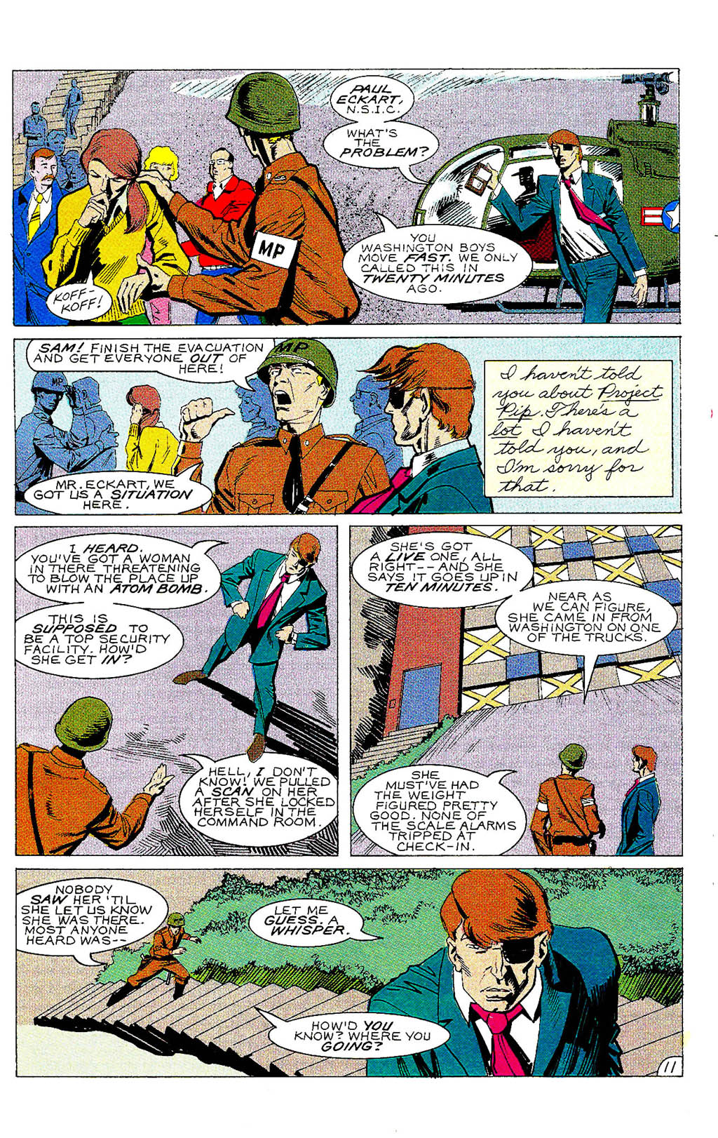 Read online Whisper (1986) comic -  Issue #6 - 13