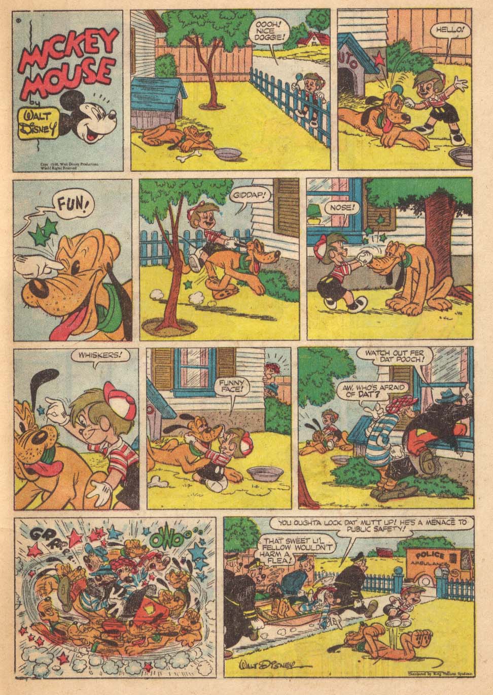 Read online Walt Disney's Comics and Stories comic -  Issue #134 - 29