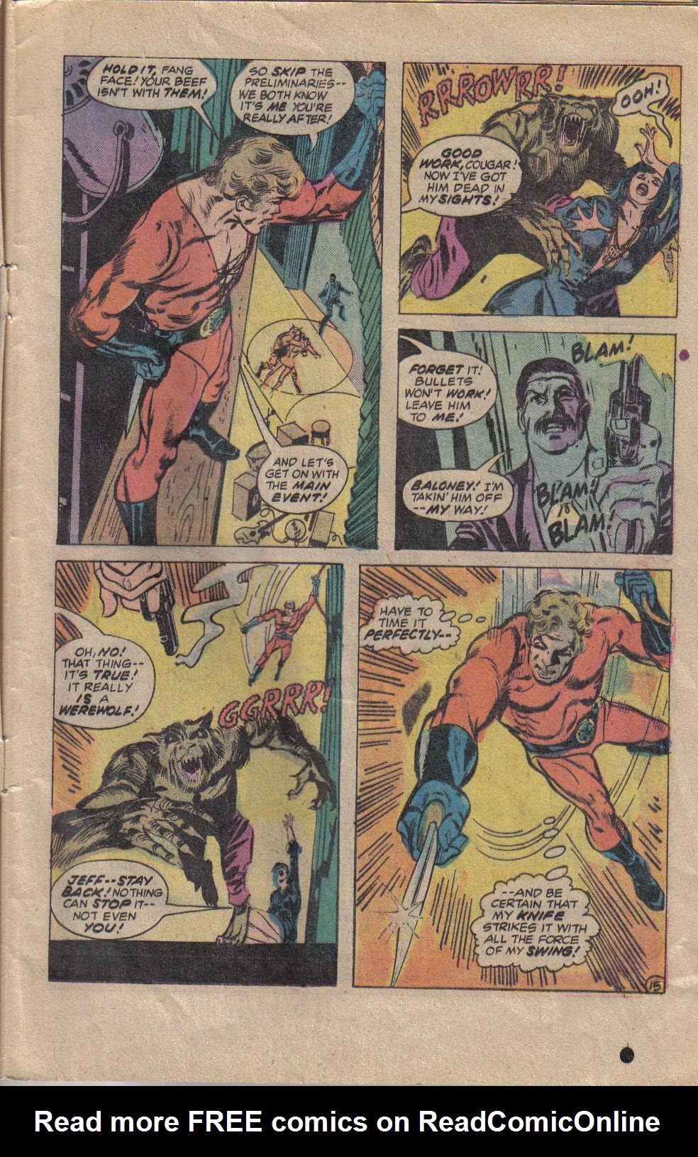 Read online The Cougar comic -  Issue #2 - 16