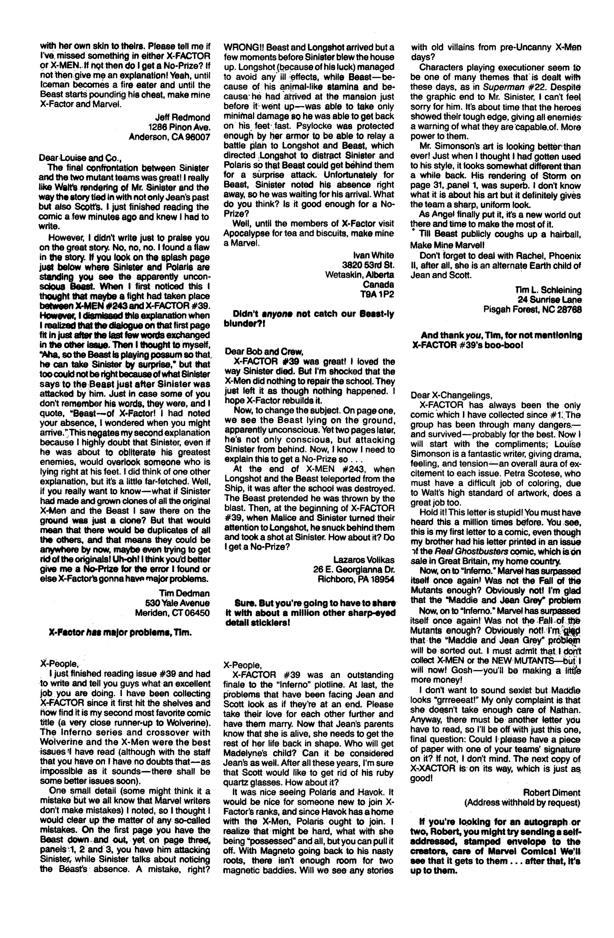 X-Factor (1986) 44 Page 24