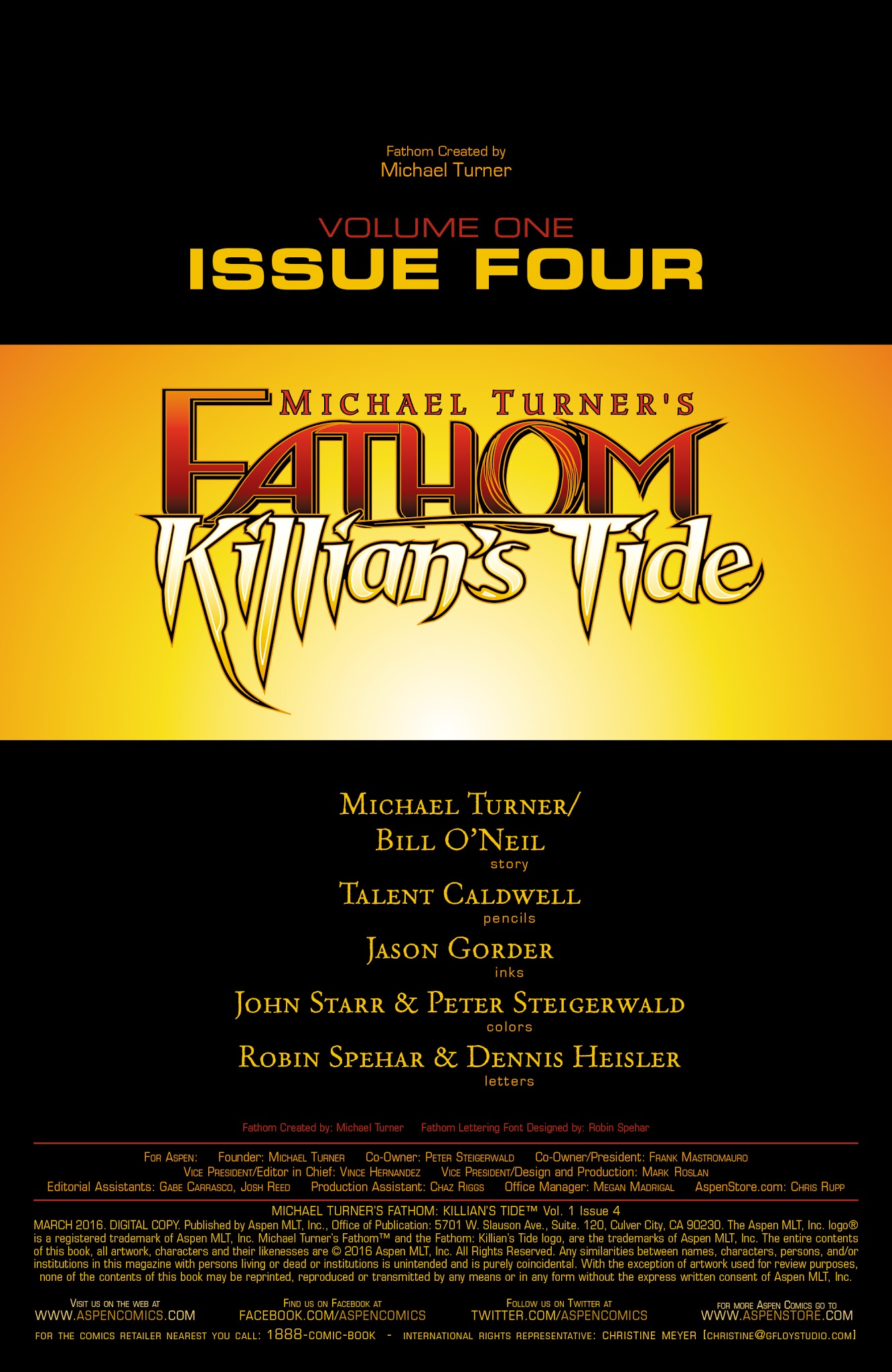 Read online Fathom: Killian's Tide comic -  Issue #4 - 3