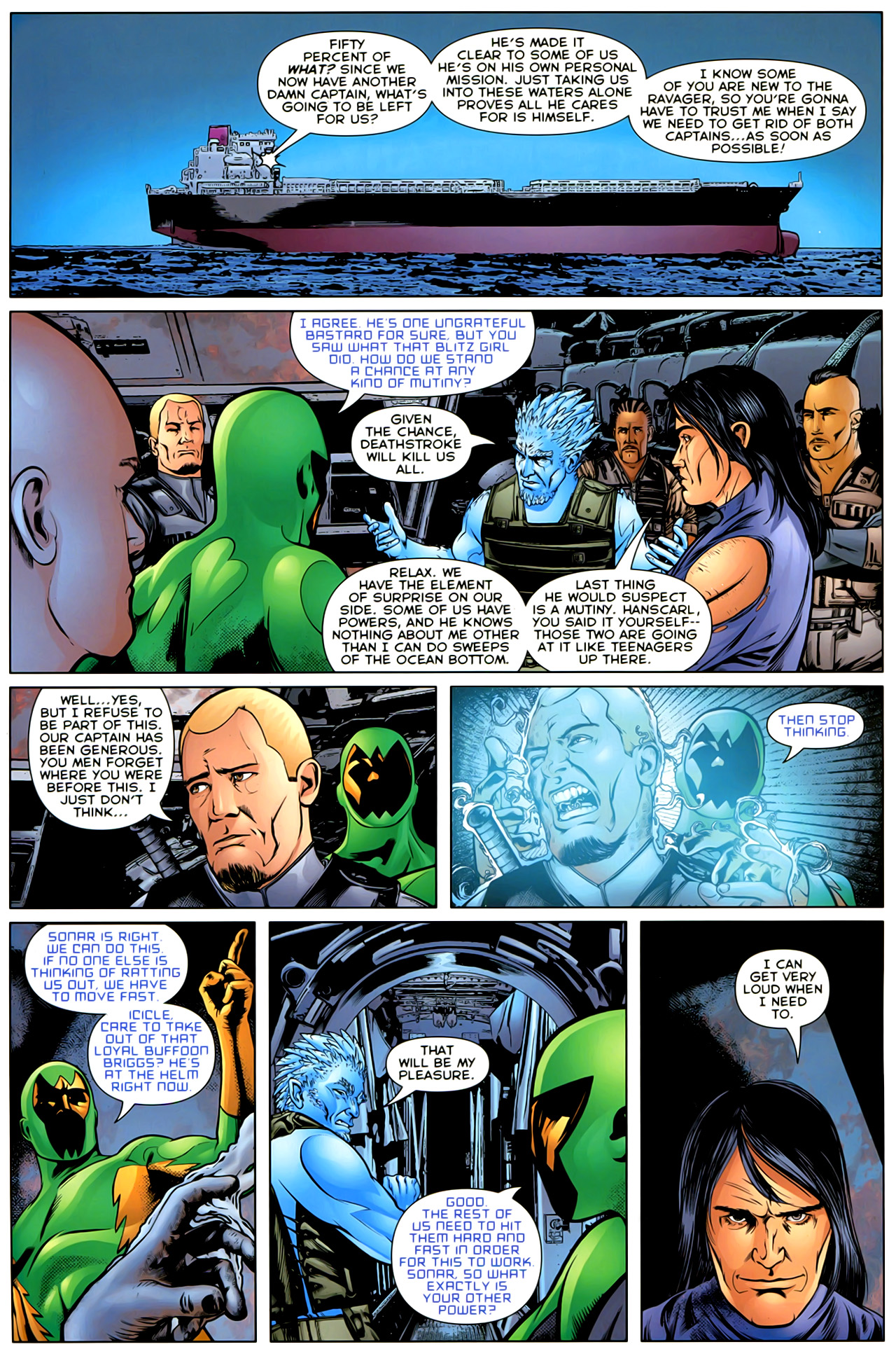 Read online Flashpoint: Deathstroke and the Curse of the Ravager comic -  Issue #3 - 8