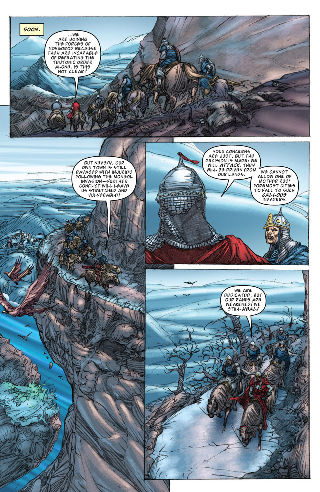 Read online Nevsky: A Hero of the People comic -  Issue # TPB - 56
