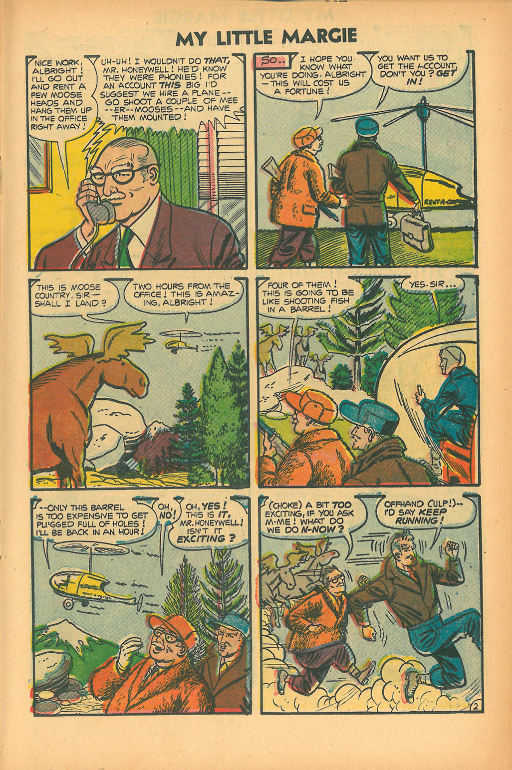 Read online My Little Margie (1954) comic -  Issue #6 - 21