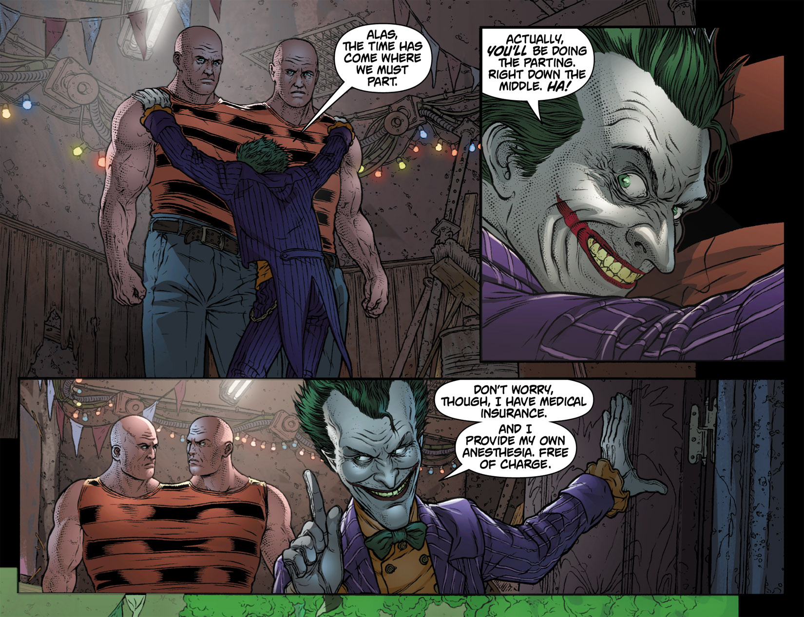 Read online Batman: Arkham Unhinged (2011) comic -  Issue #12 - 11