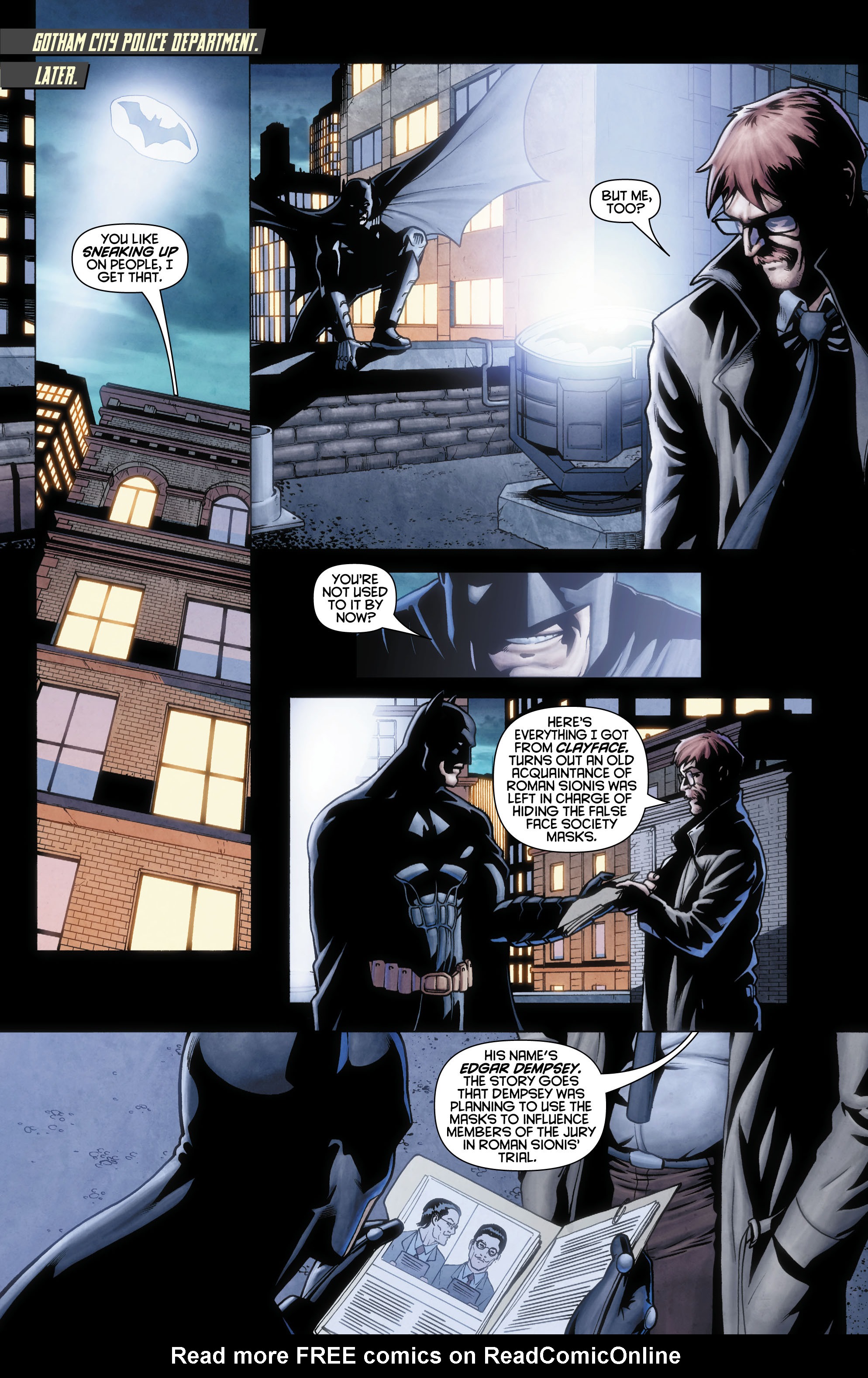 Read online Detective Comics: Scare Tactics comic -  Issue # Full - 124