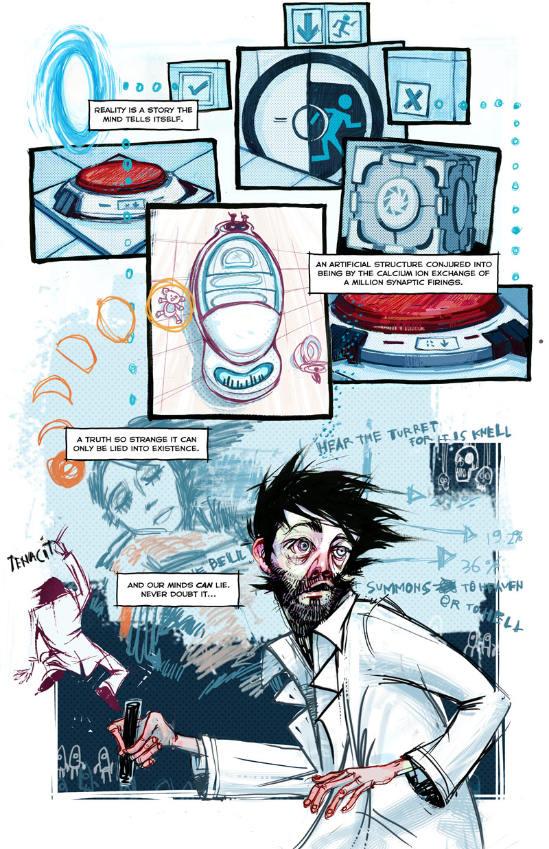 Read online Portal 2: Lab Rat comic -  Issue # Full - 3