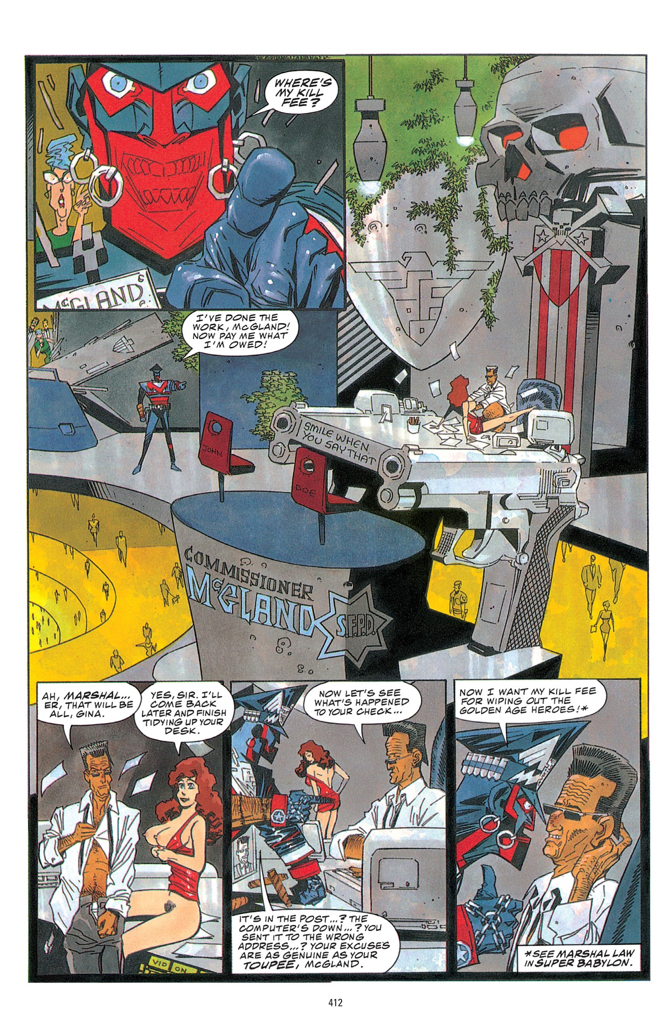 Read online Marshal Law: The Deluxe Edition comic -  Issue # TPB - 409