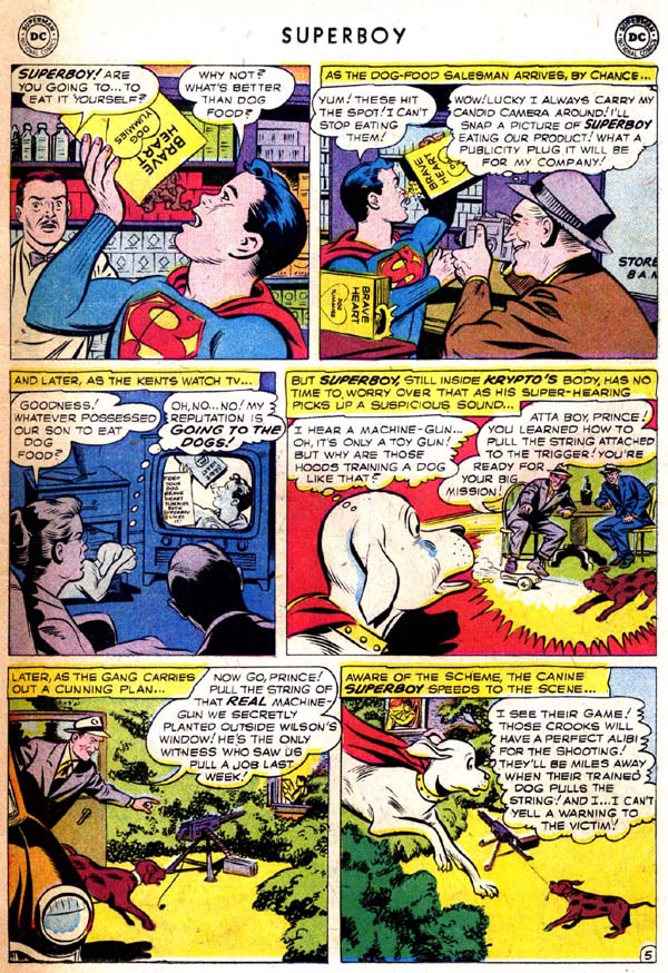 Read online Superboy (1949) comic -  Issue #71 - 6