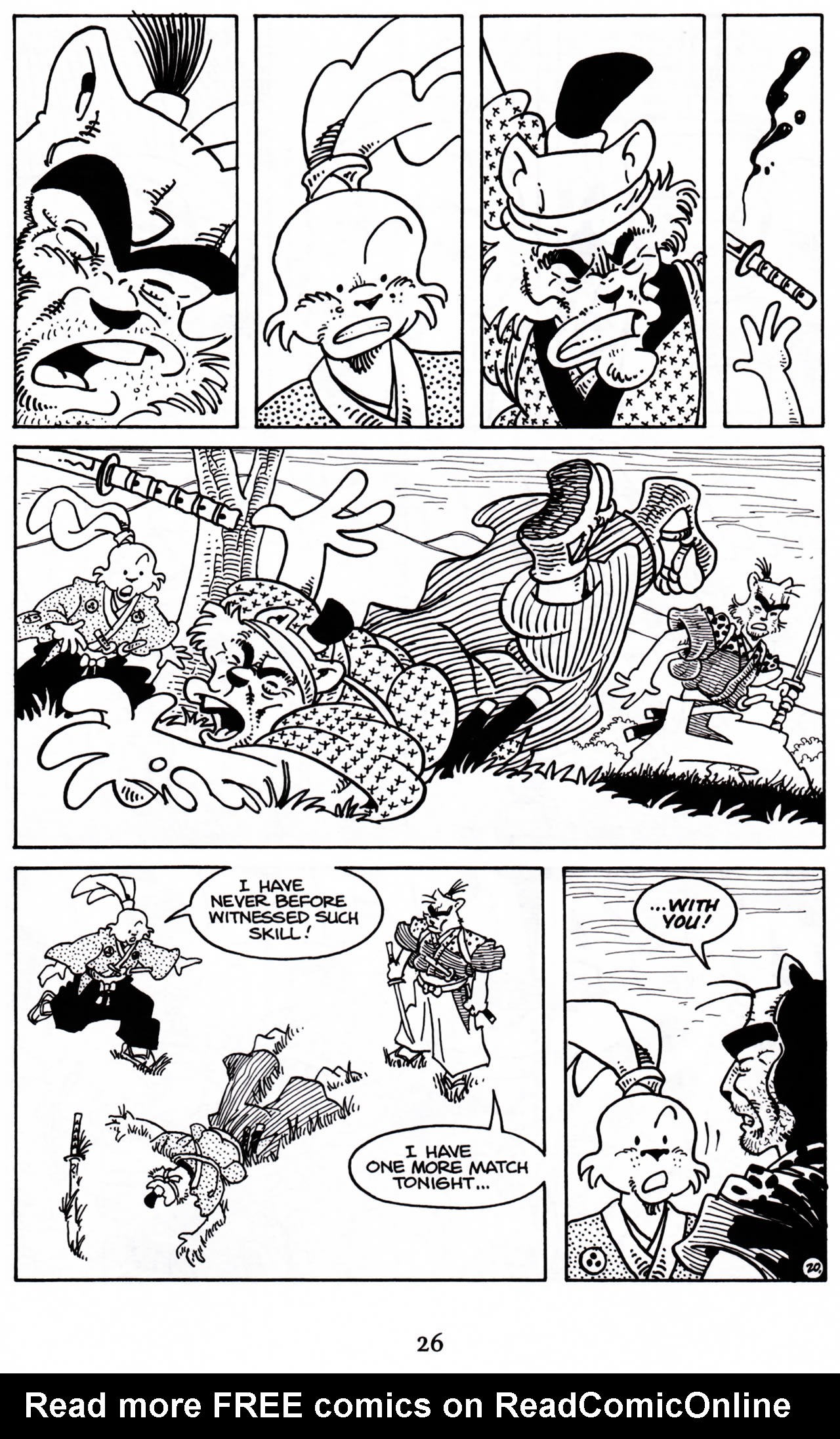 Read online Usagi Yojimbo (1996) comic -  Issue #7 - 20