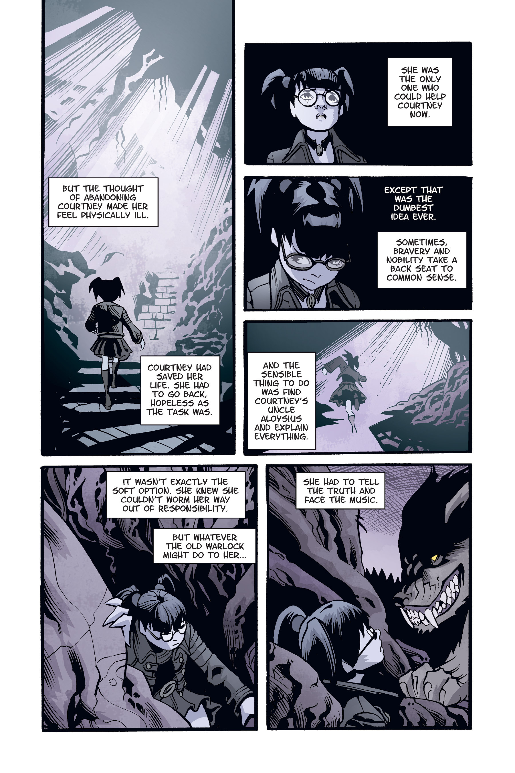 Read online Courtney Crumrin comic -  Issue # _TPB 5 - 85