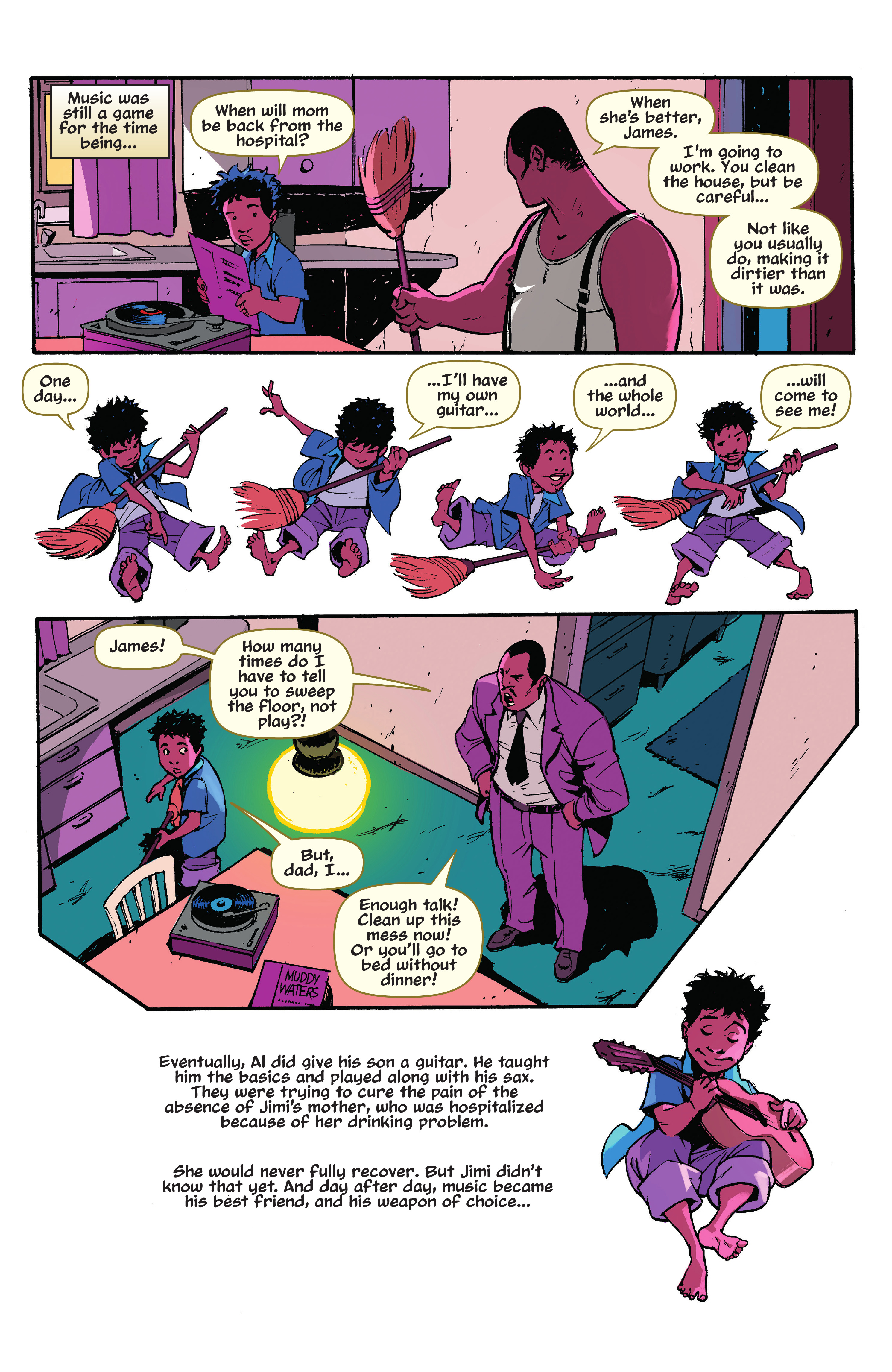 Read online Hendrix: Electric Requiem comic -  Issue # TPB - 24