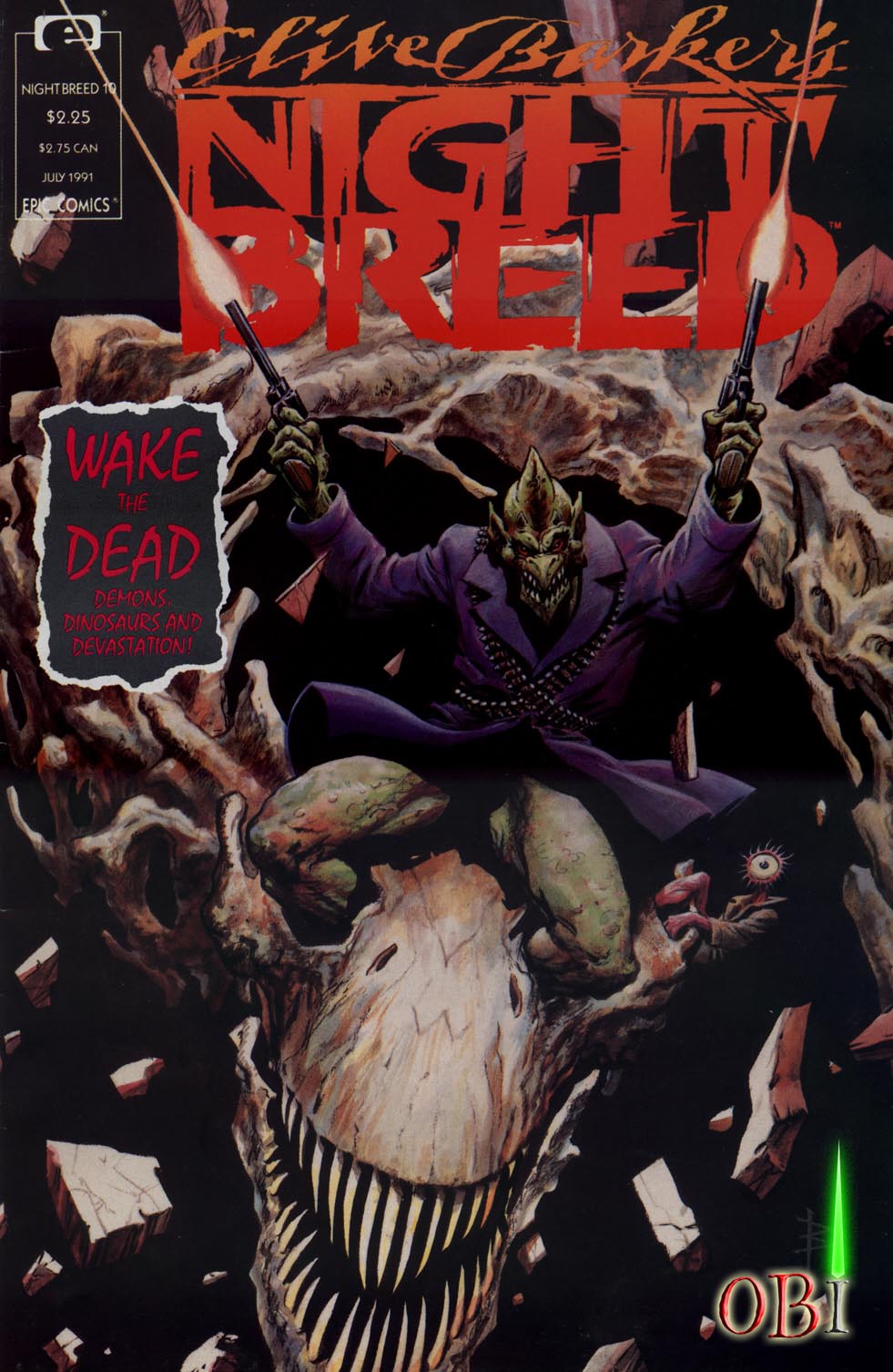 Read online Clive Barker's Night Breed (1990) comic -  Issue #10 - 1