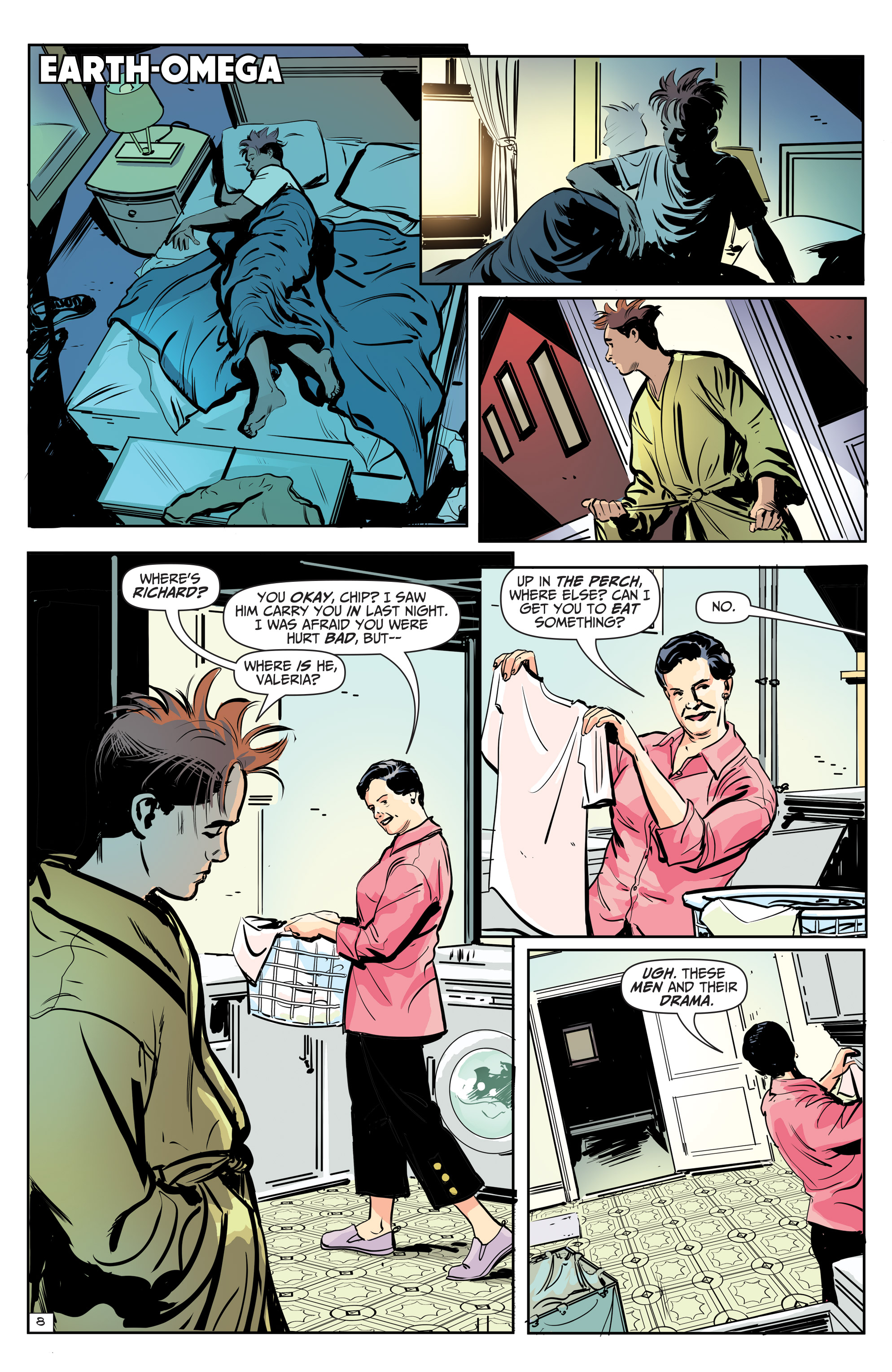 Read online Dragonfly & Dragonflyman comic -  Issue #3 - 9