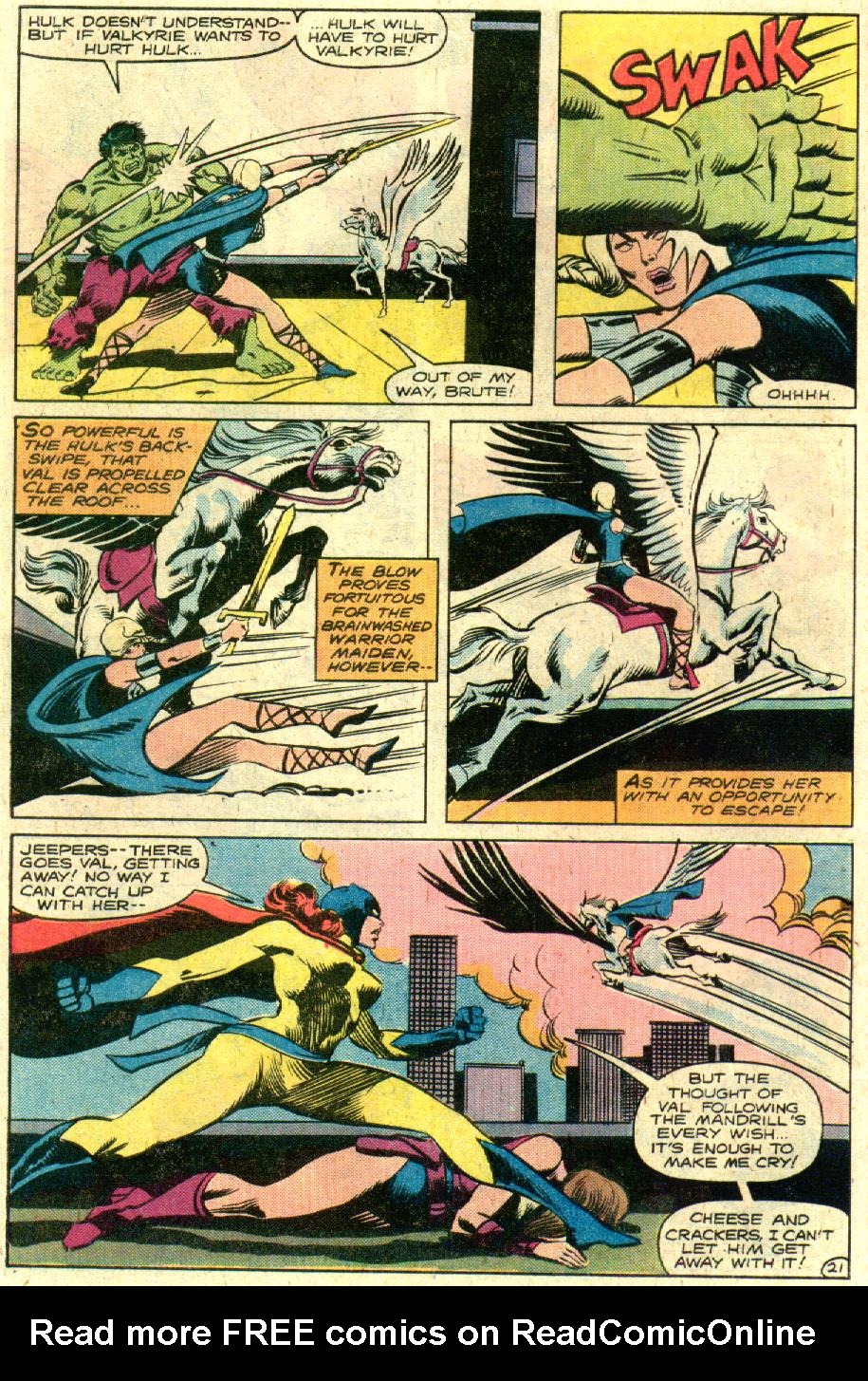 Read online The Defenders (1972) comic -  Issue #90 - 22