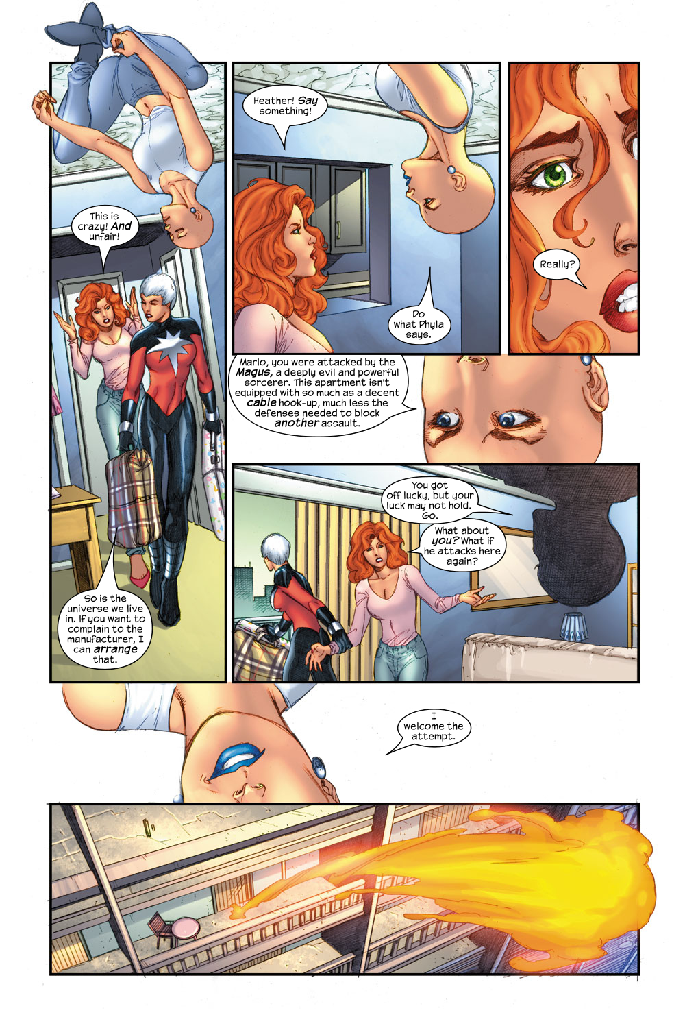 Read online Captain Marvel (2002) comic -  Issue #22 - 10