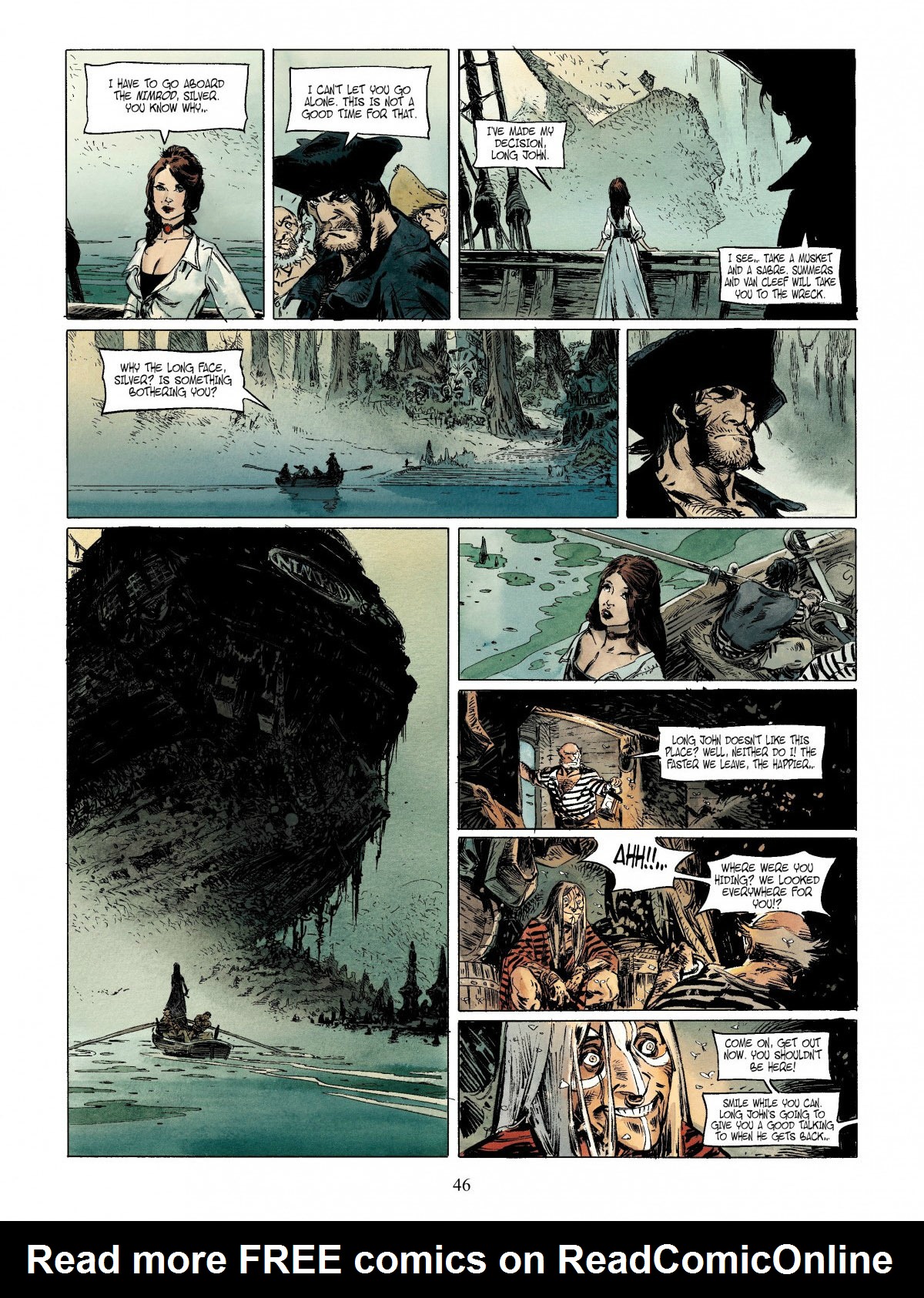 Read online Long John Silver comic -  Issue #3 - 45