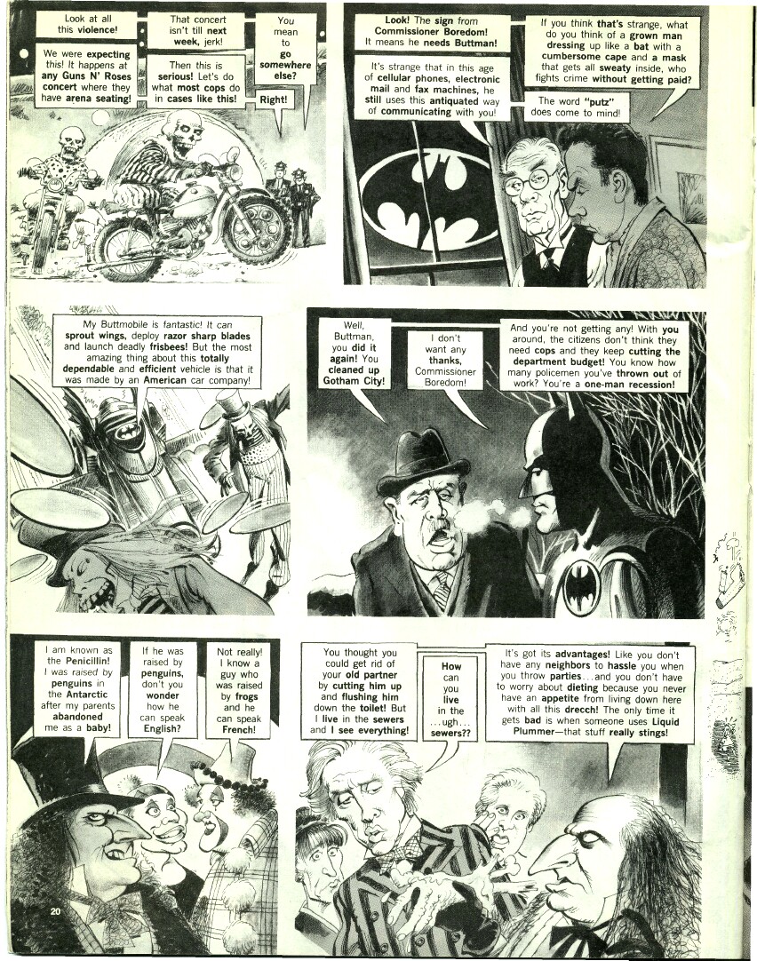 Read online Mad Batman Spectacular comic -  Issue # Full - 23