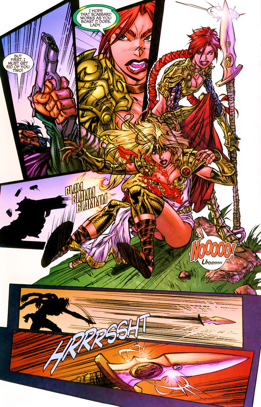 Read online More Than Mortal / Lady Pendragon comic -  Issue # Full - 22
