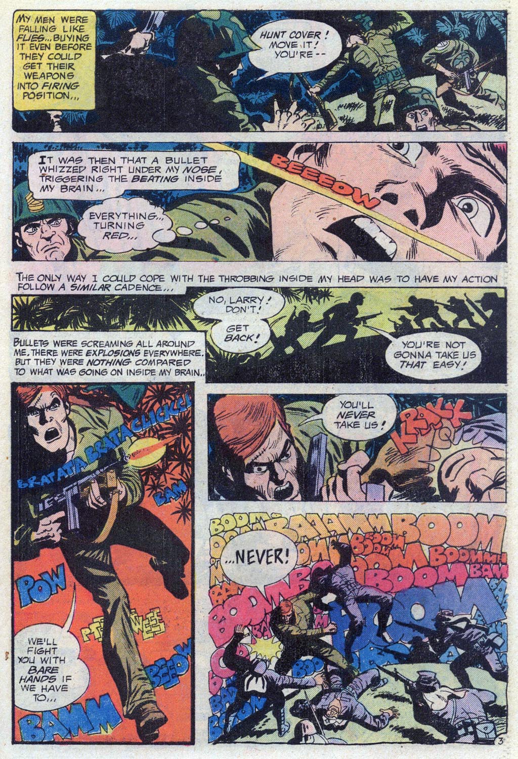 Read online Unknown Soldier (1977) comic -  Issue #205 - 17