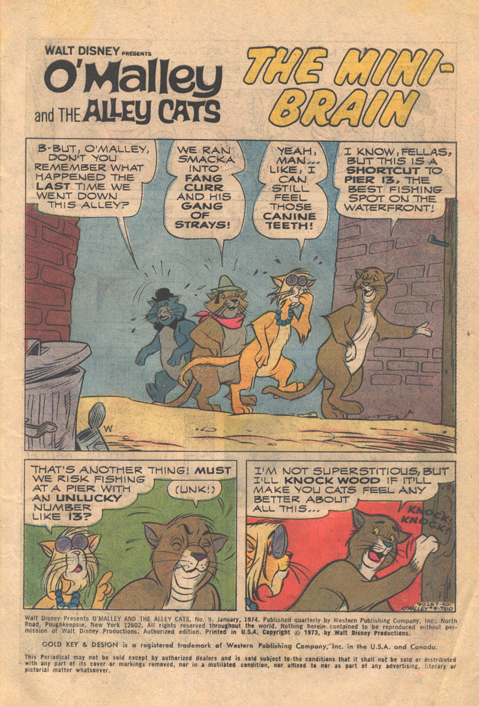 Read online O'Malley and the Alley Cats comic -  Issue #9 - 3