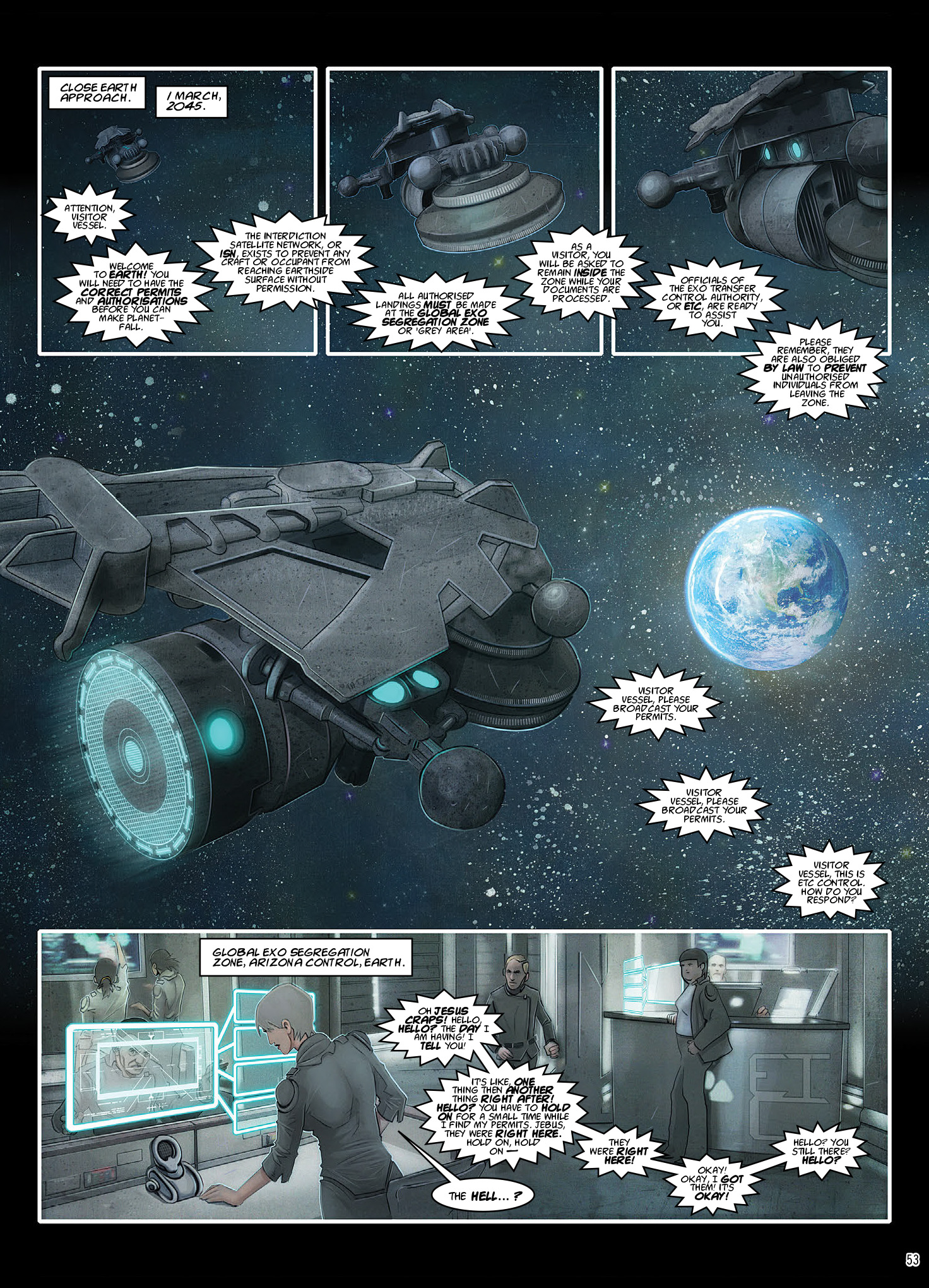 Read online Grey Area: This Island Earth comic -  Issue # TPB (Part 1) - 55