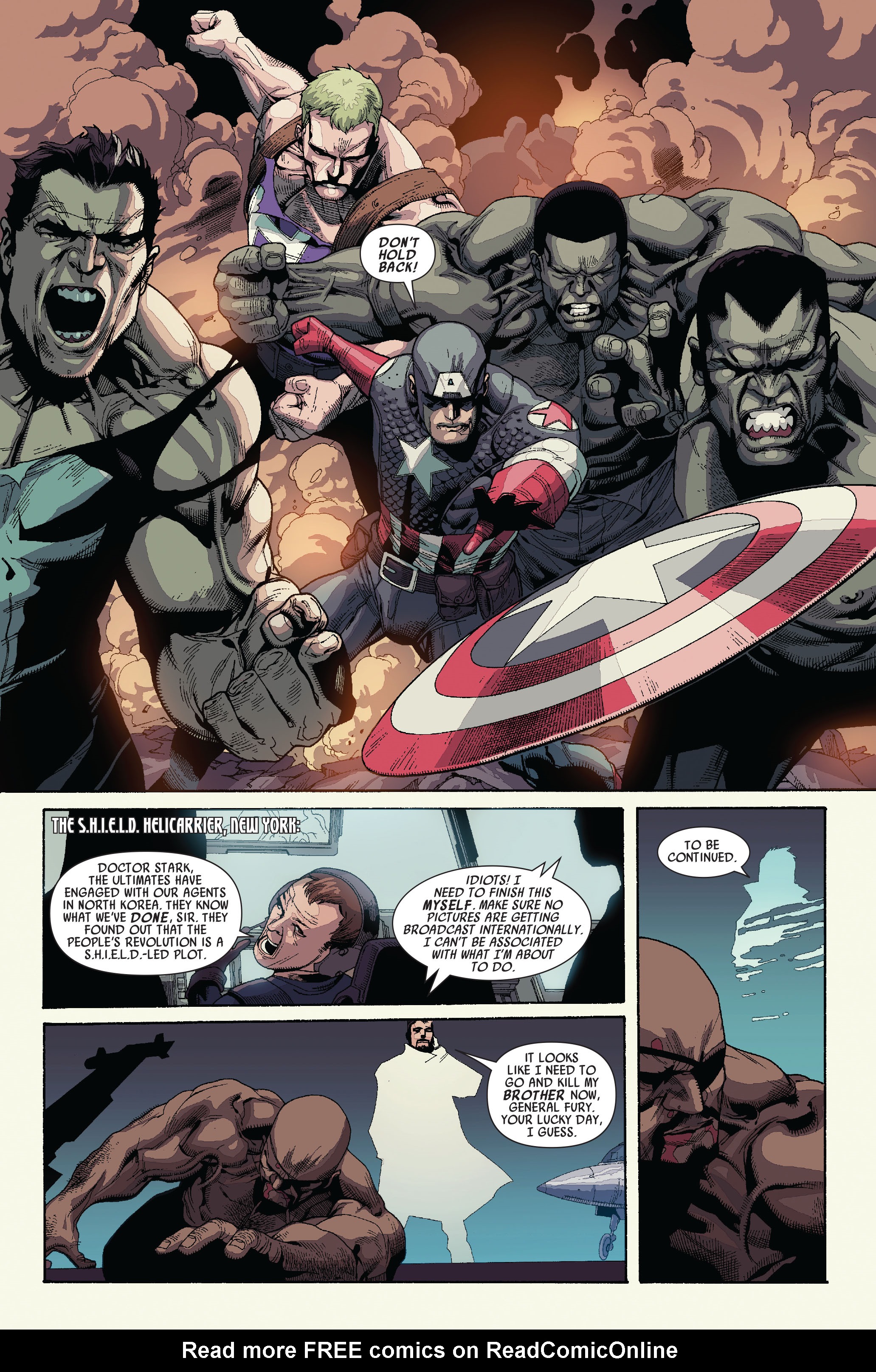 Read online Ultimate Avengers vs. New Ultimates comic -  Issue #6 - 6