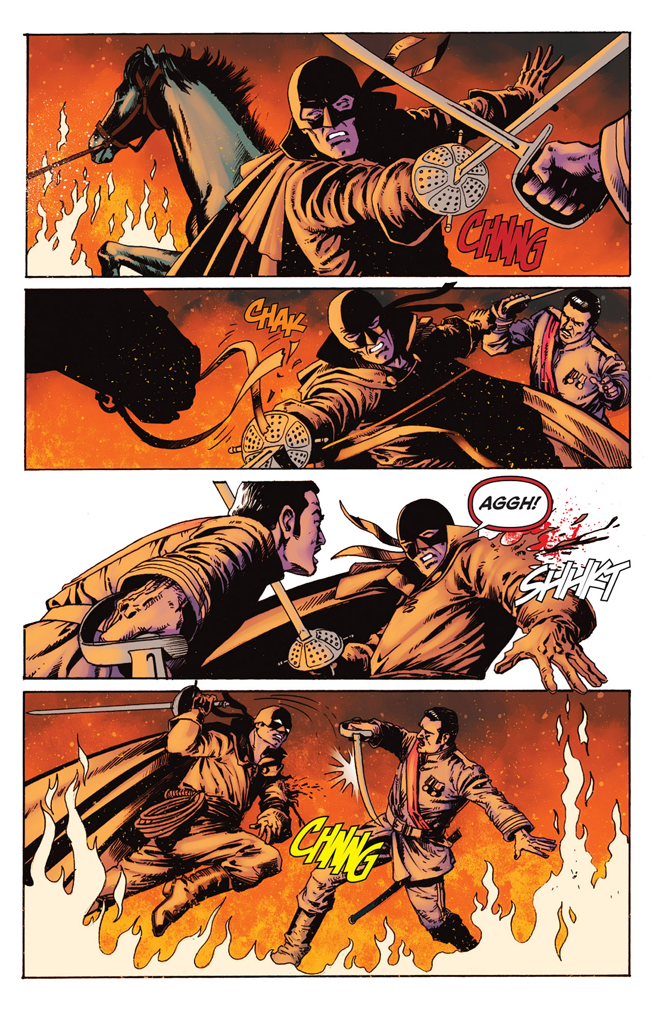 Read online Zorro Rides Again comic -  Issue #5 - 22