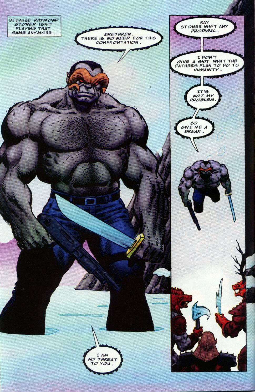 Read online 'Breed II: Book of Revelations comic -  Issue #1 - 11