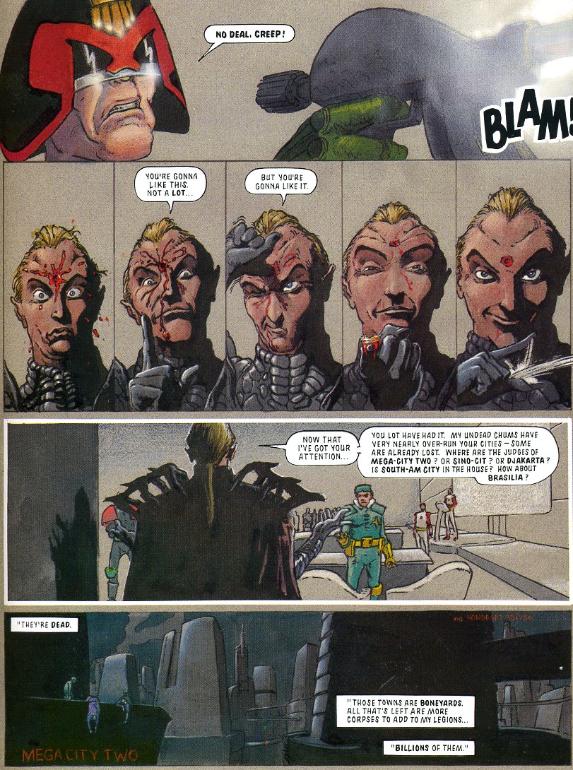 Read online Judge Dredd: Judgement Day comic -  Issue # TPB (Part 1) - 85