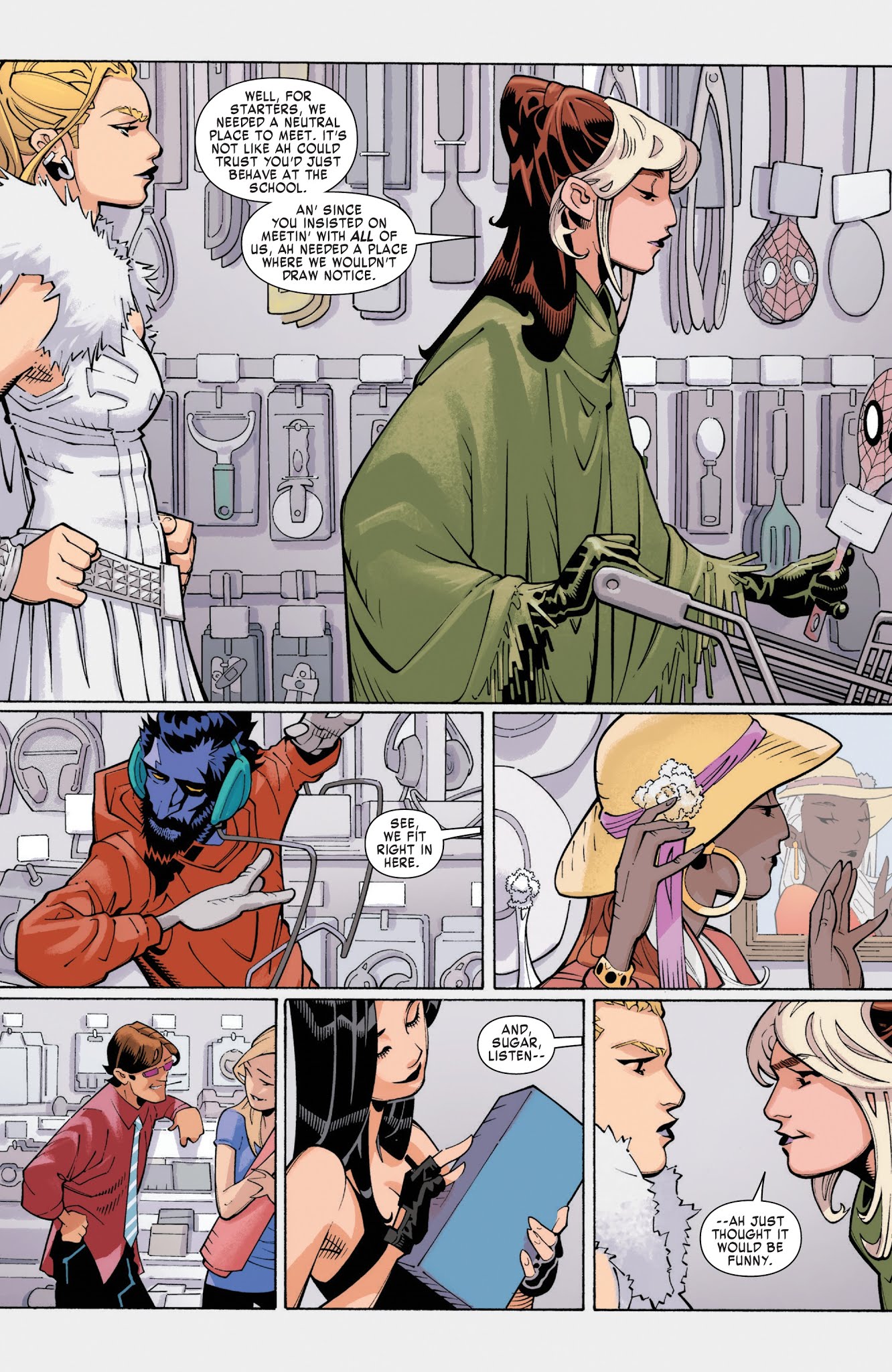 Read online X-Men: Black - Emma Frost comic -  Issue # Full - 4