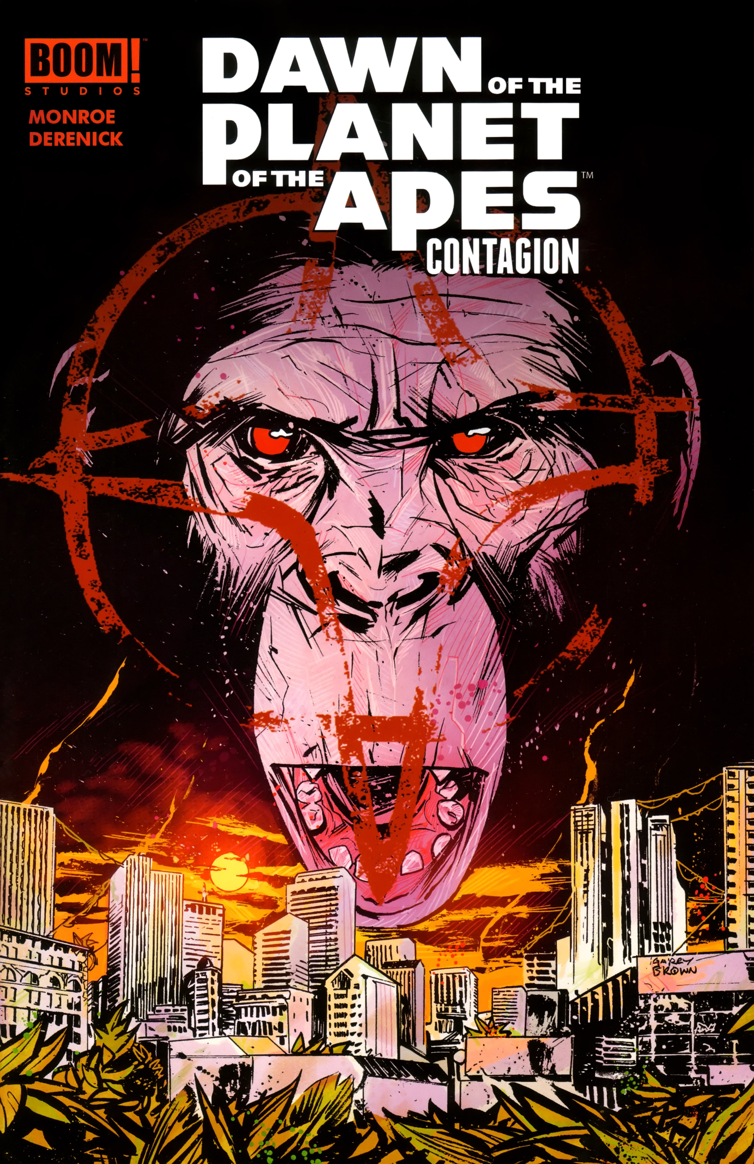 Read online Dawn of the Planet of the Apes:Contagion comic -  Issue # Full - 1