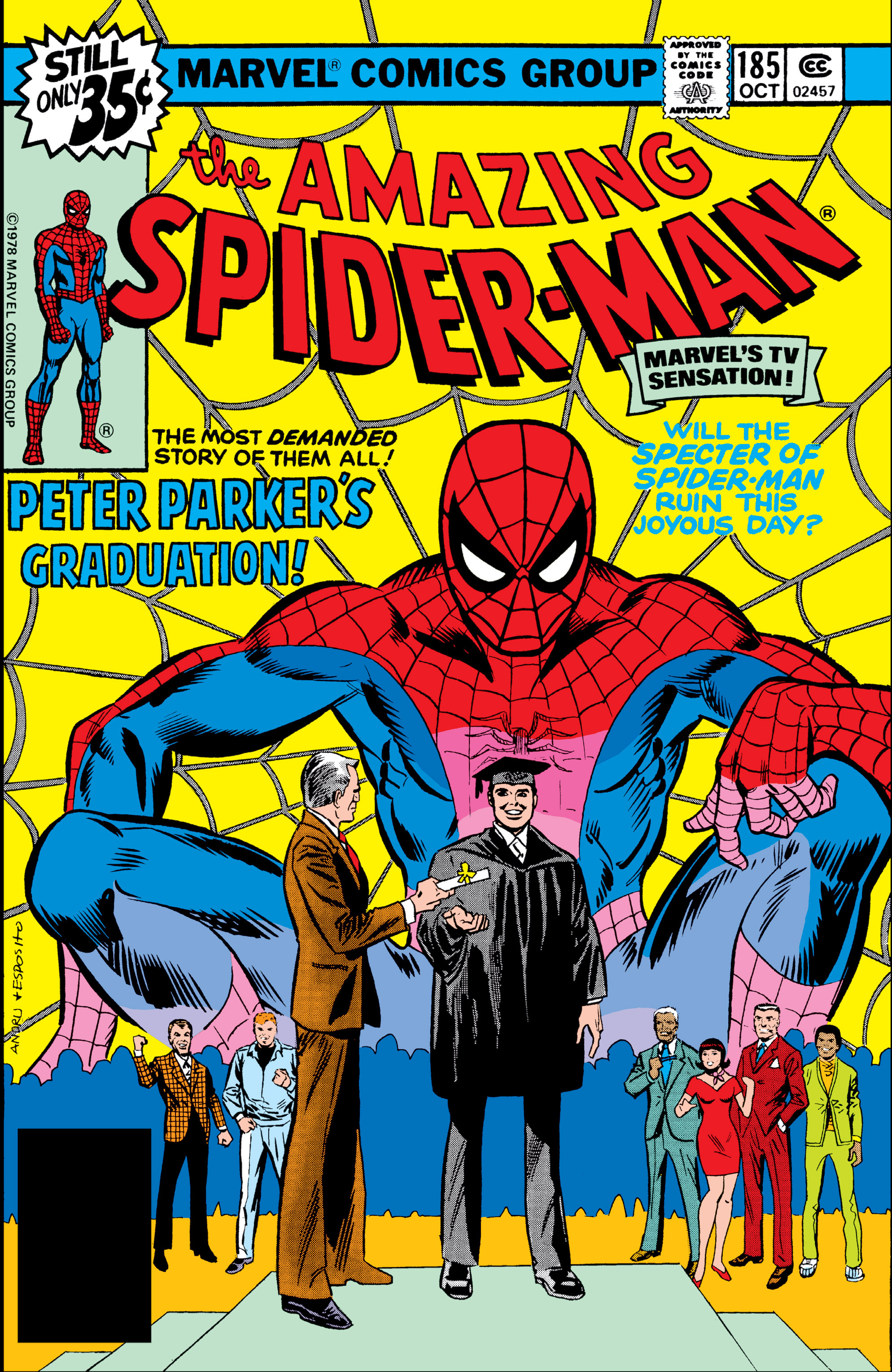 Read online The Amazing Spider-Man (1963) comic -  Issue #185 - 1