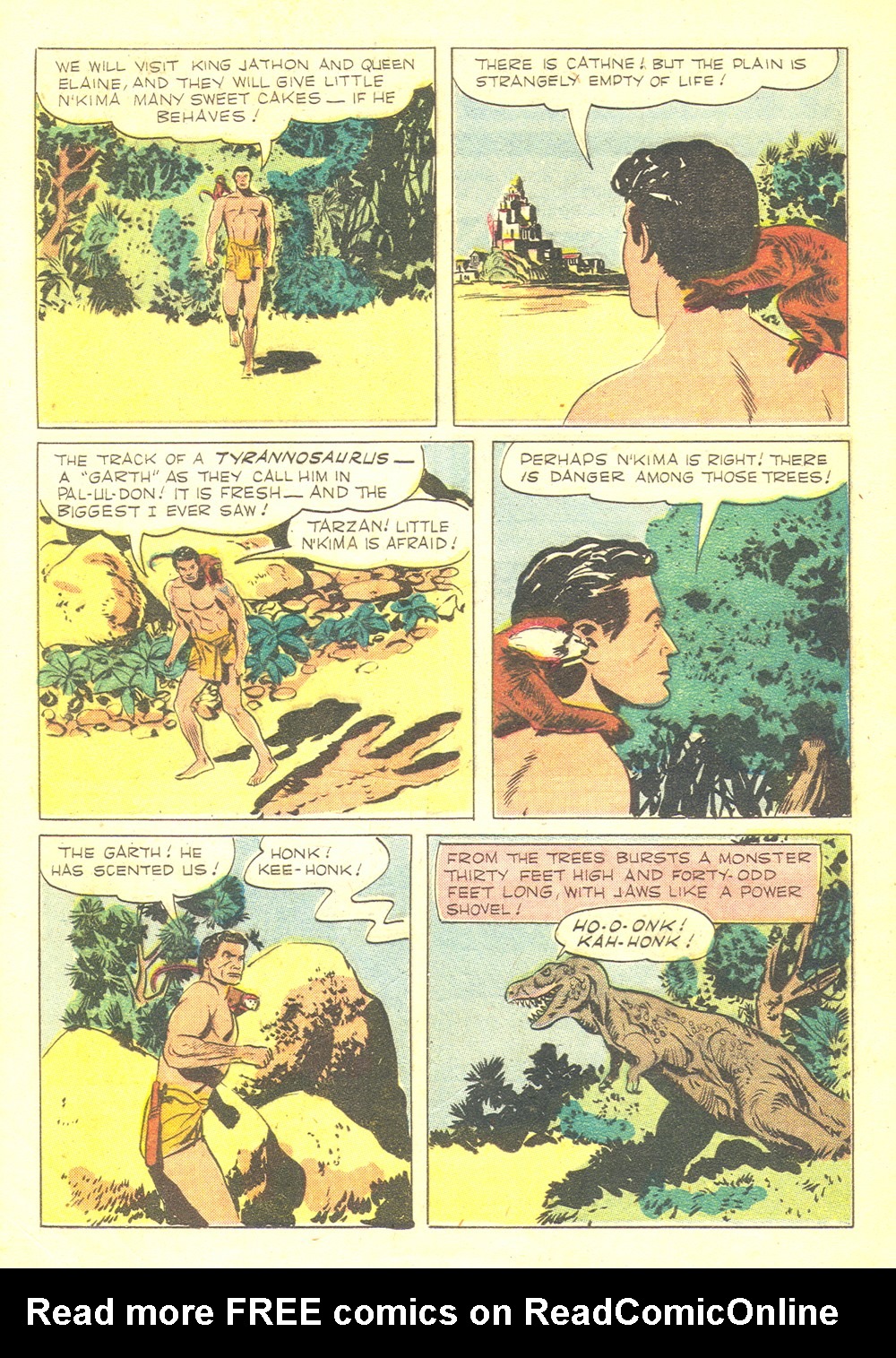 Read online Tarzan (1948) comic -  Issue #97 - 4