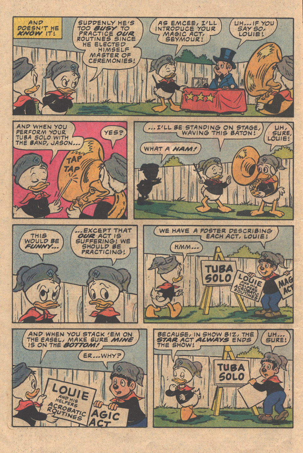 Read online Huey, Dewey, and Louie Junior Woodchucks comic -  Issue #73 - 6