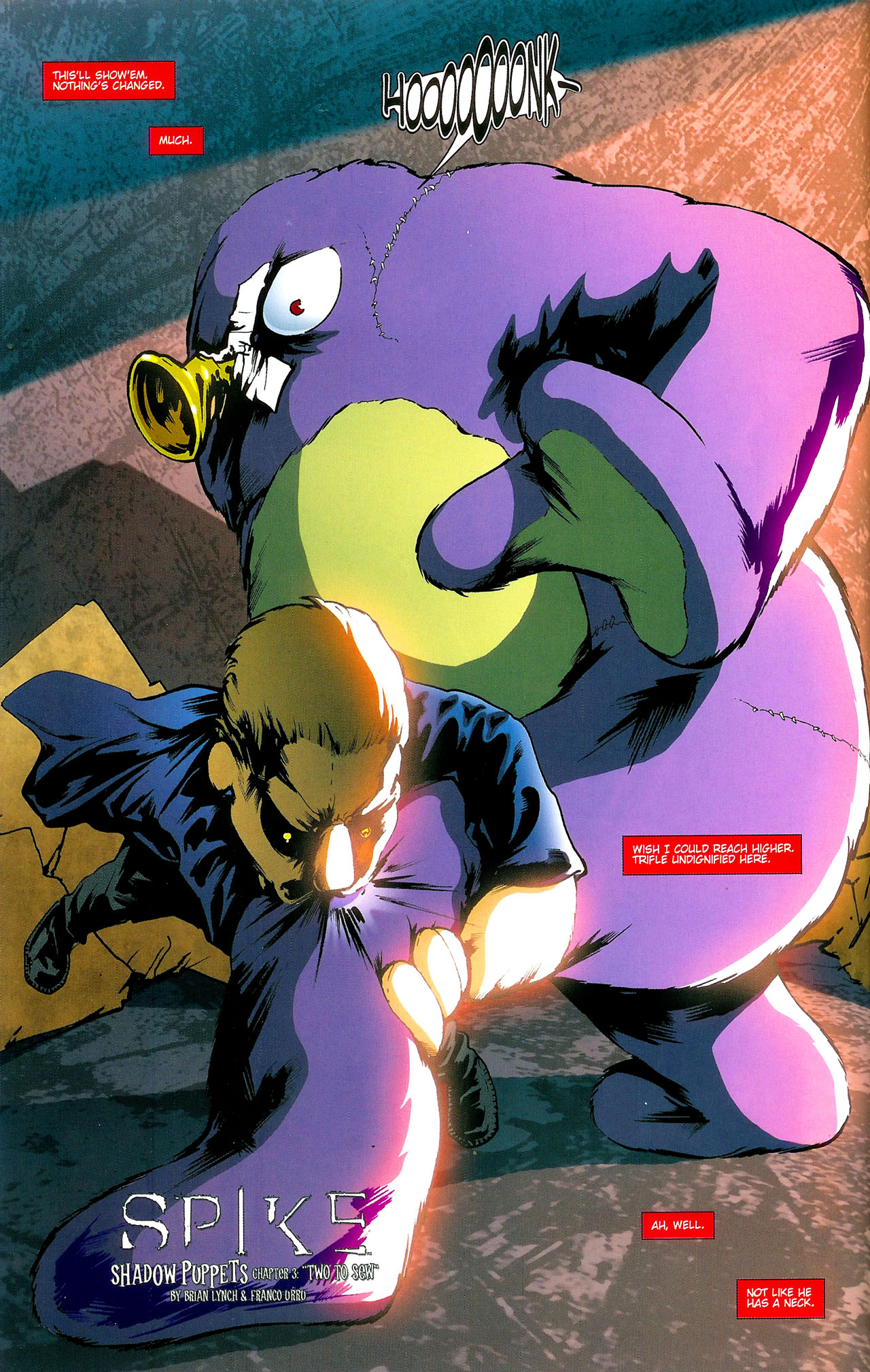 Read online Spike: Shadow Puppets comic -  Issue #3 - 6