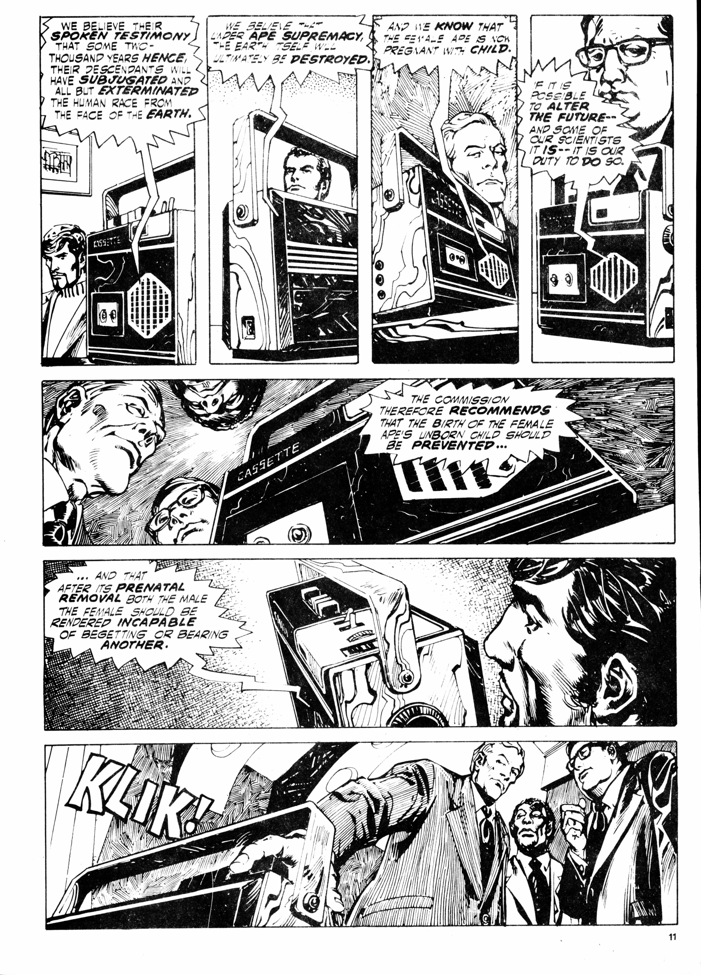 Read online Planet of the Apes (1974) comic -  Issue #65 - 11