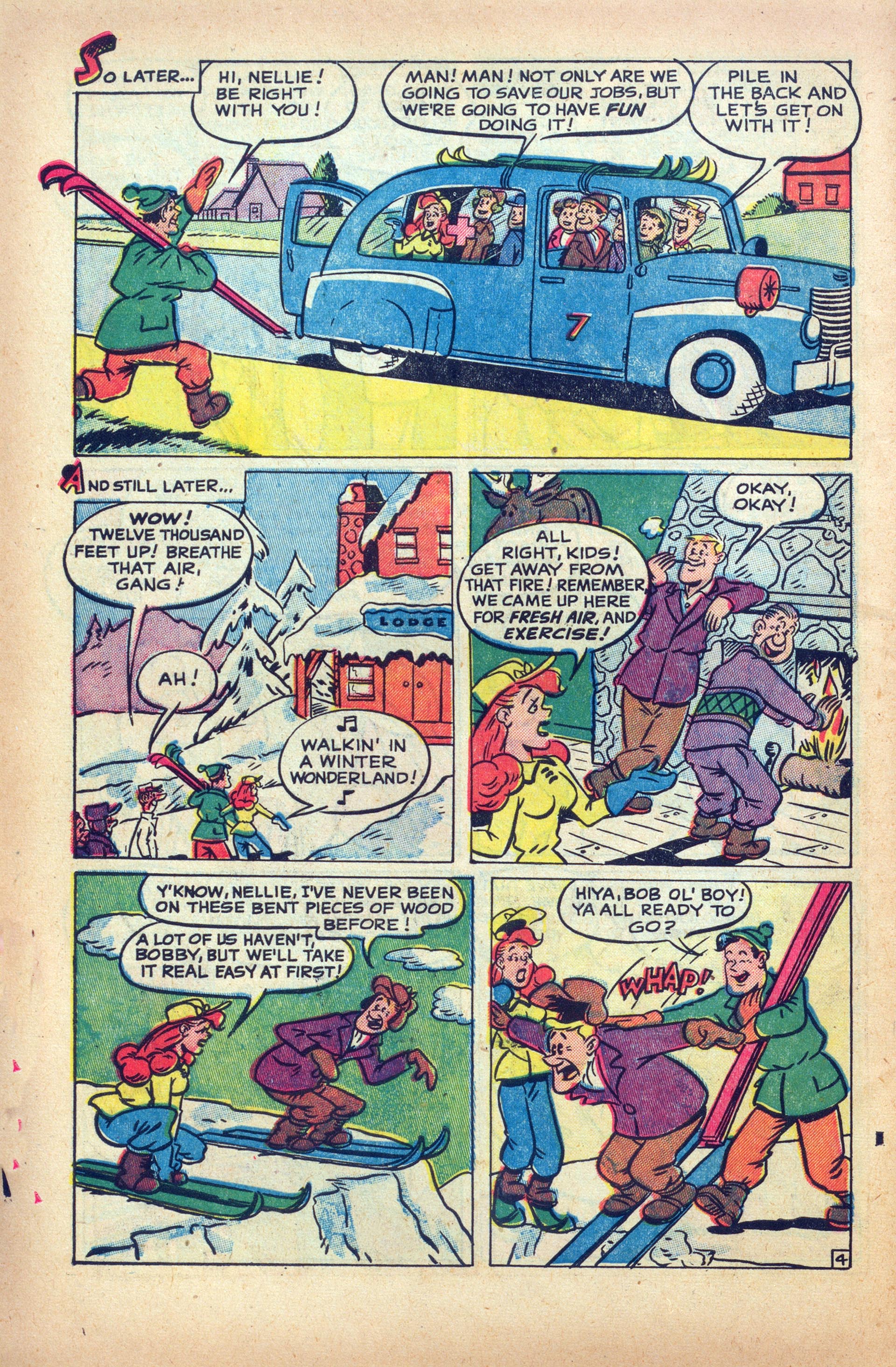 Read online Nellie The Nurse (1945) comic -  Issue #25 - 6