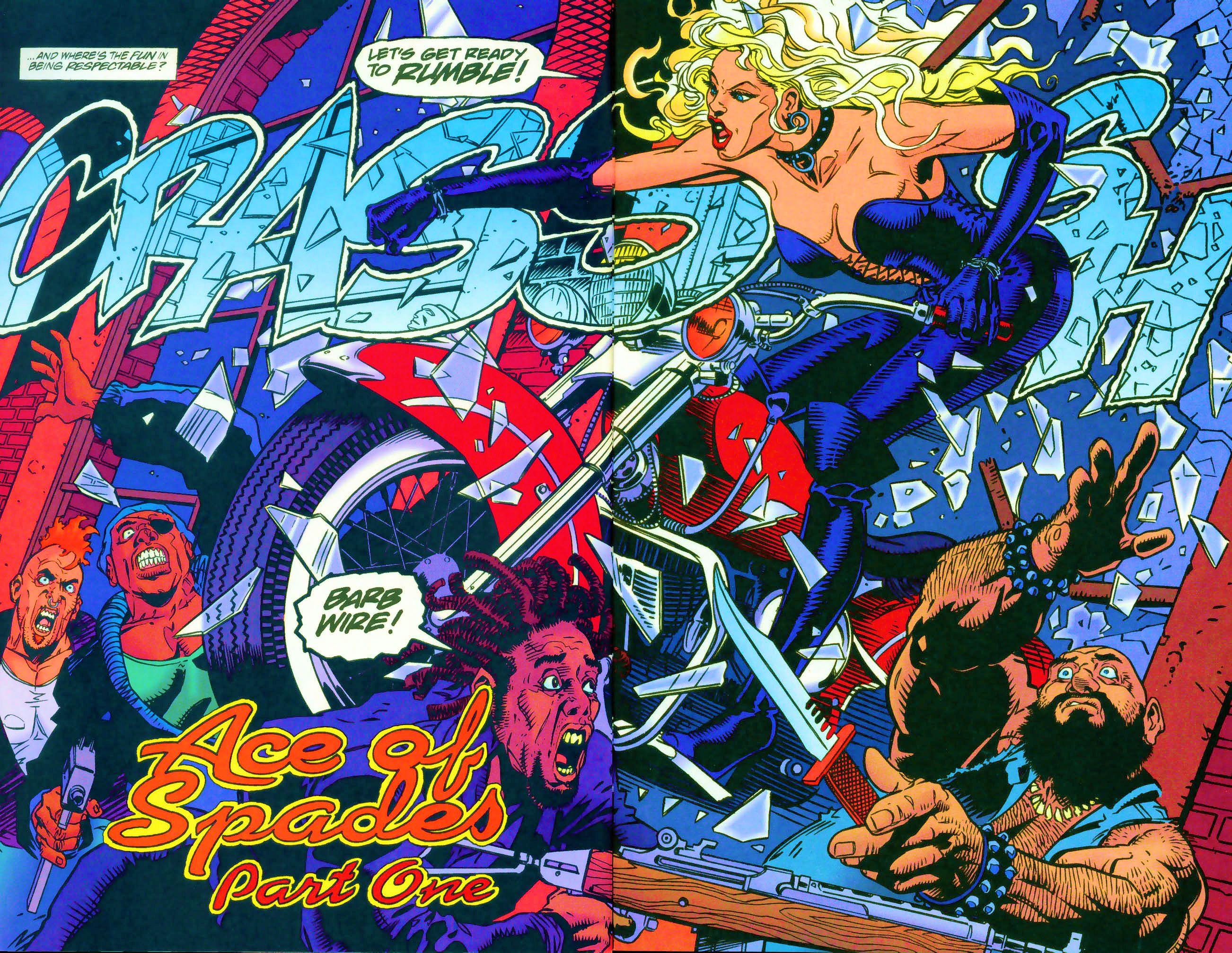 Read online Barb Wire Ace of Spades comic Issue 1