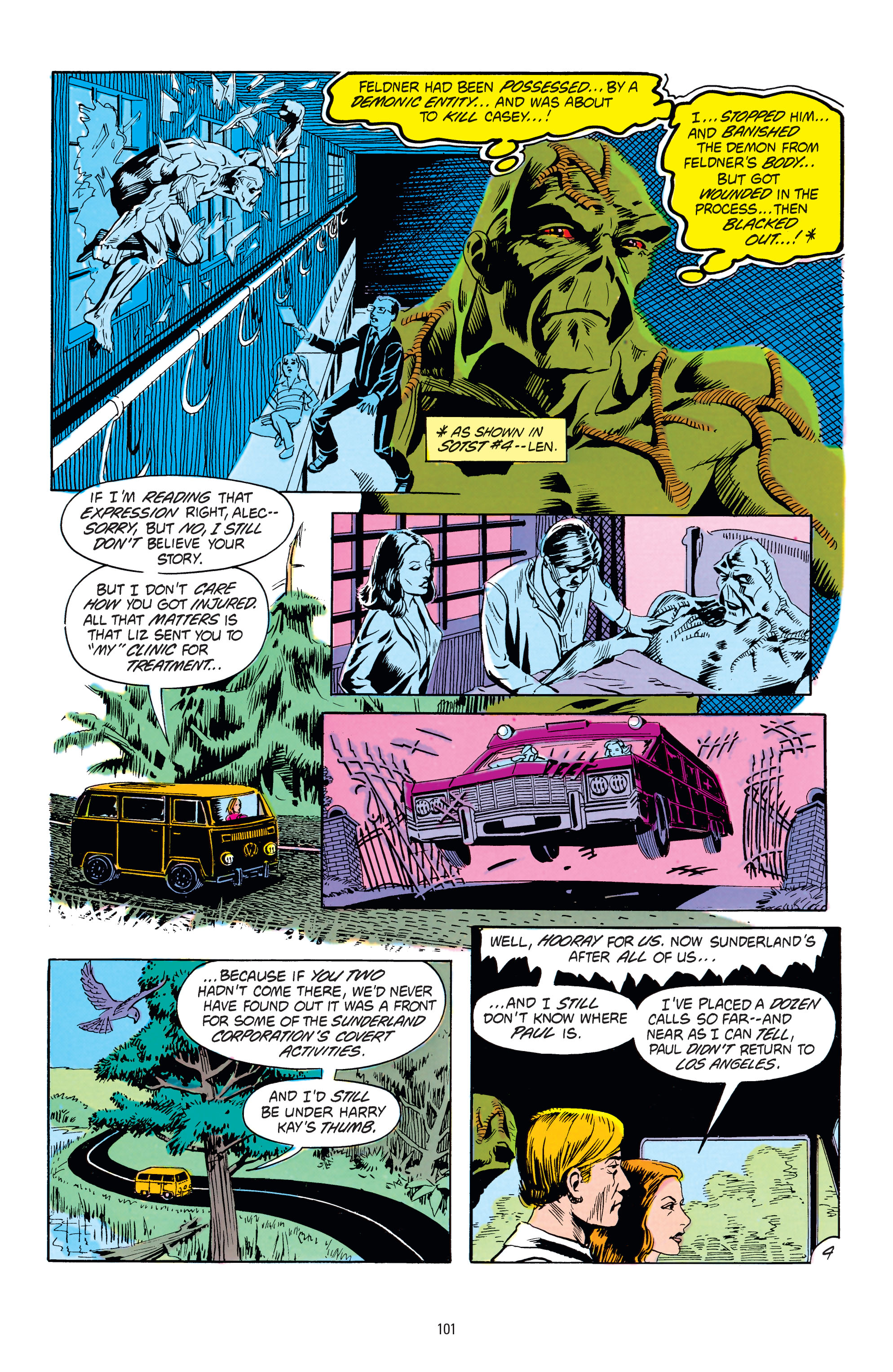Read online Swamp Thing: The Bronze Age comic -  Issue # TPB 3 (Part 1) - 99