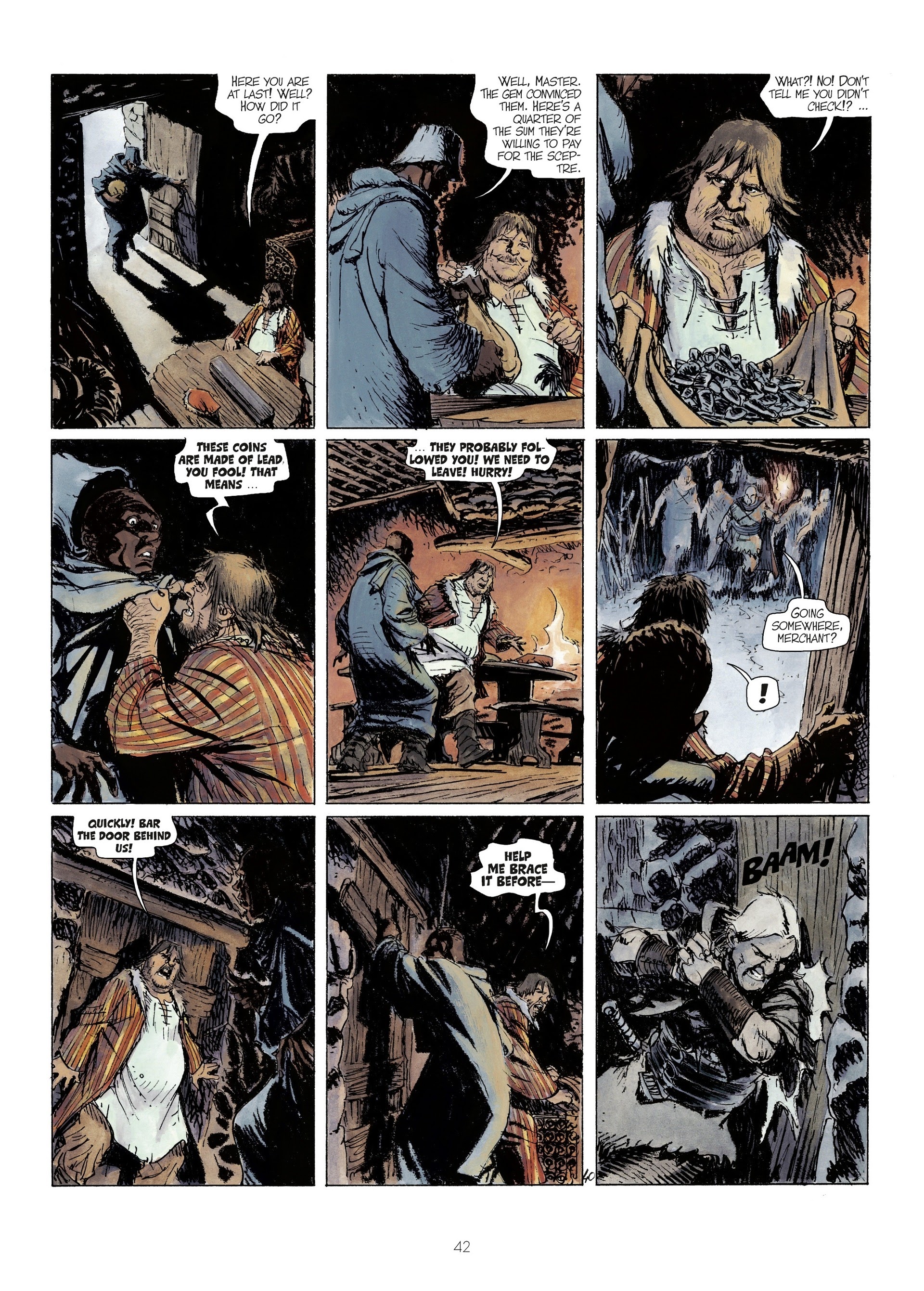 Read online The World of Thorgal: Kriss of Valnor: Worthy of a Queen comic -  Issue # Full - 44