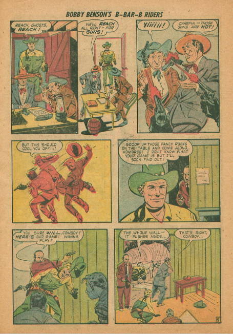 Read online Bobby Benson's B-Bar-B Riders comic -  Issue #10 - 22