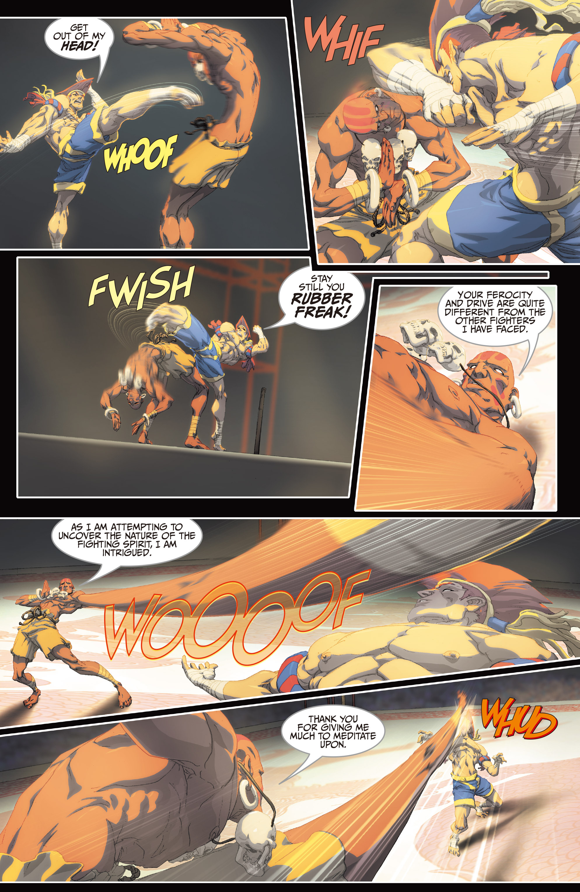 Read online Street Fighter II Turbo comic -  Issue #3 - 13