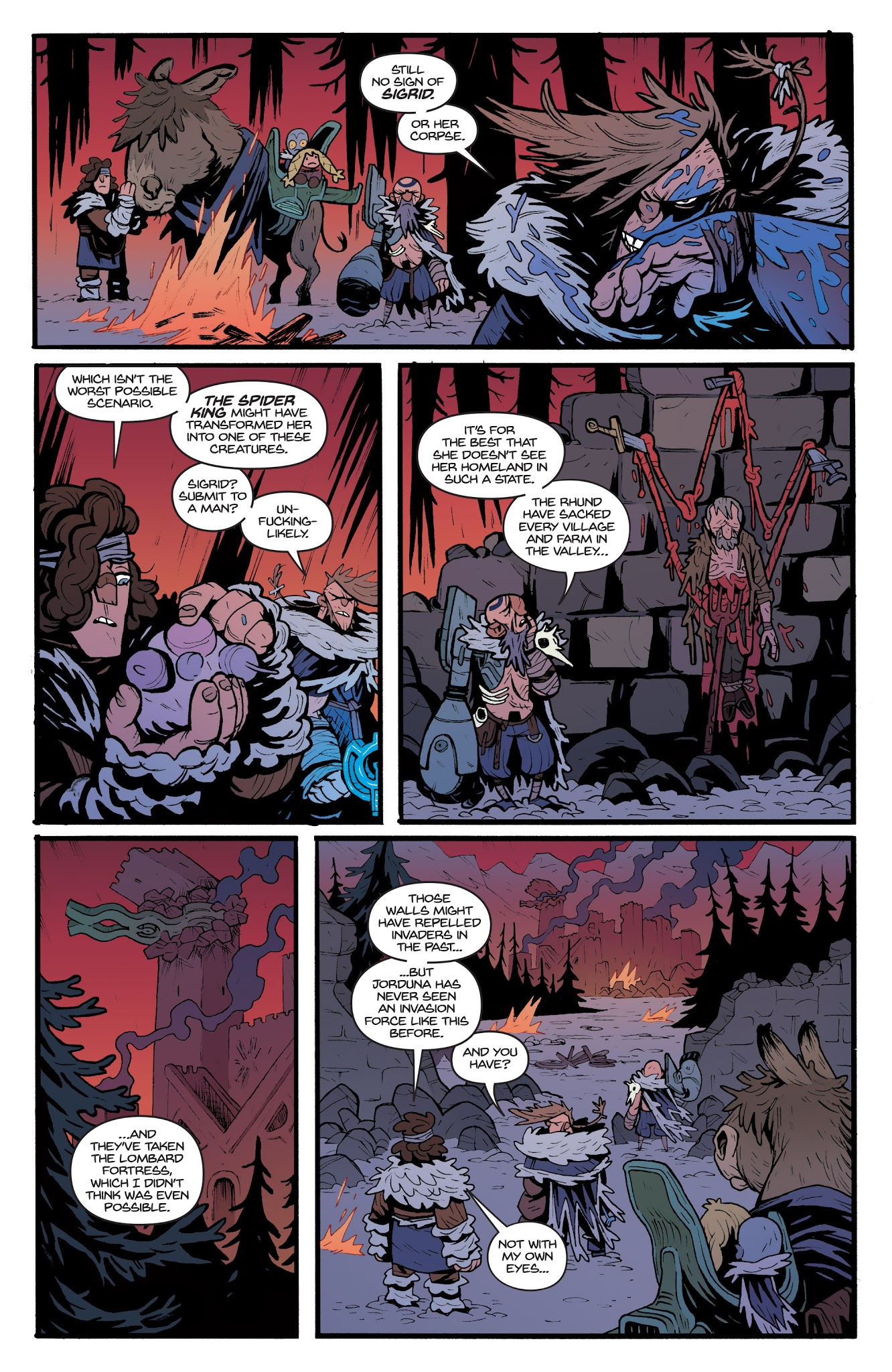 Read online The Spider King comic -  Issue #4 - 5
