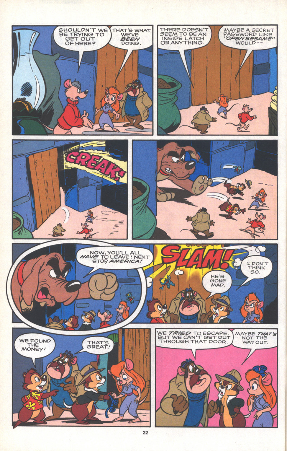 Read online Disney's Chip 'N Dale Rescue Rangers comic -  Issue #19 - 36