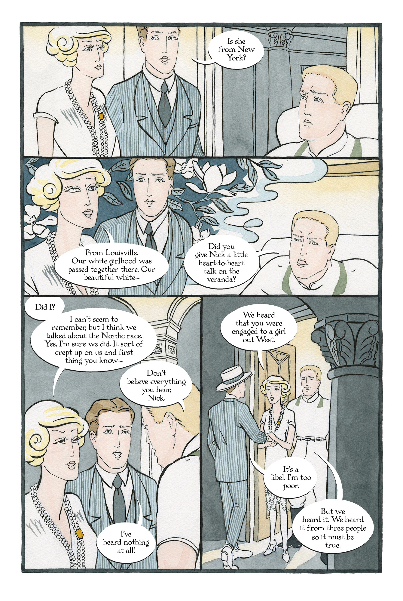 Read online The Great Gatsby: The Graphic Novel comic -  Issue # TPB (Part 1) - 37