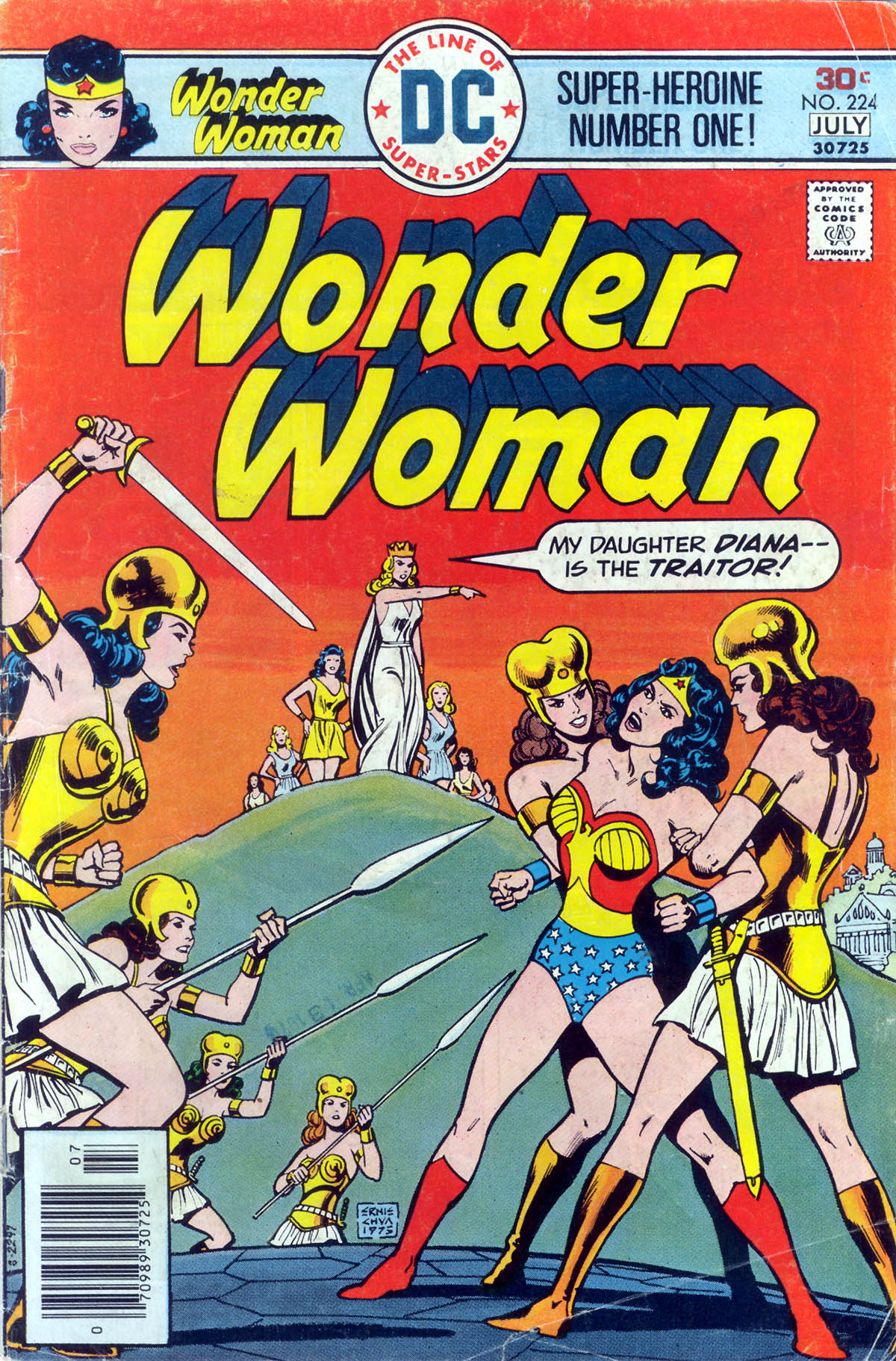 Read online Wonder Woman (1942) comic -  Issue #224 - 1