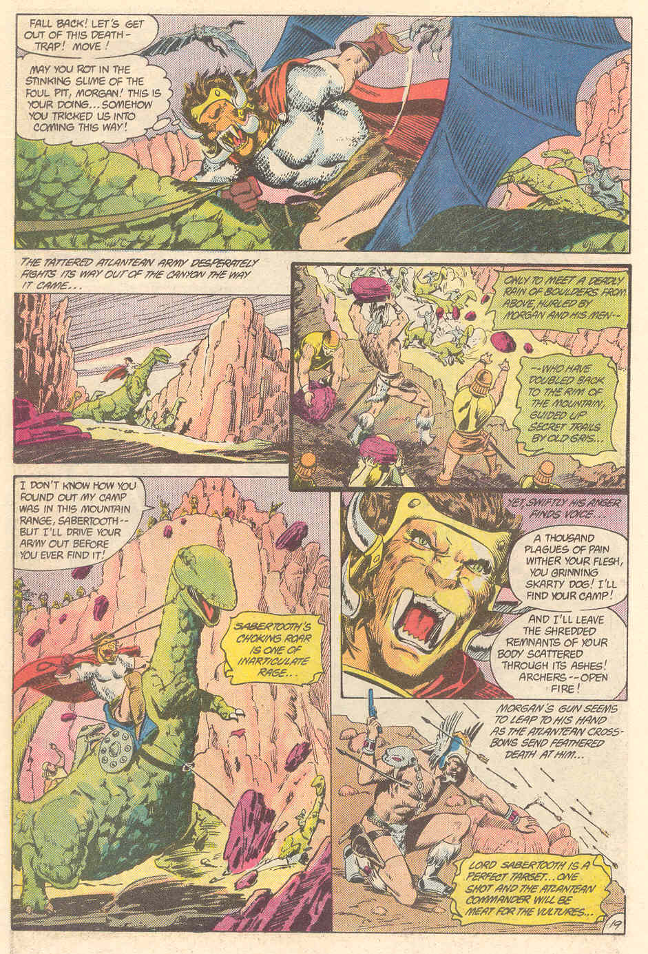 Read online Warlord (1976) comic -  Issue #93 - 19