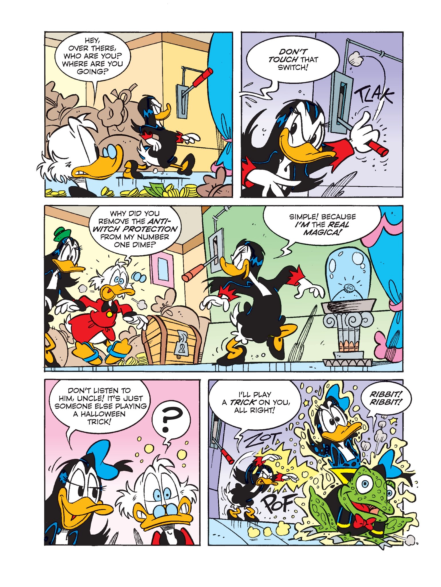 Read online Scrooge McDuck and the Very Special Halloween comic -  Issue # Full - 14